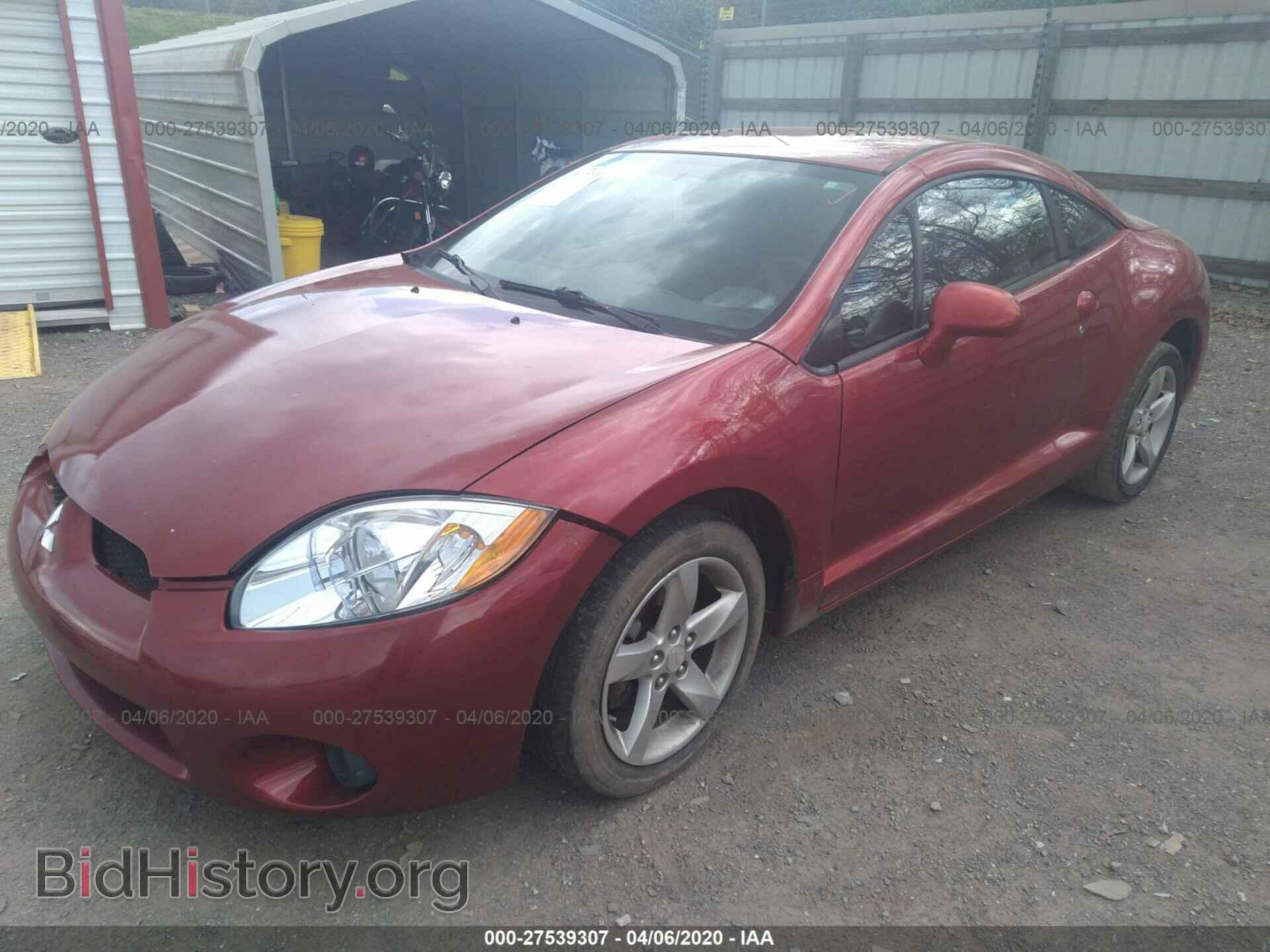 2008 MITSUBISHI ECLIPSE - VIN: 4A3AK24F48E003827 - Фото 2