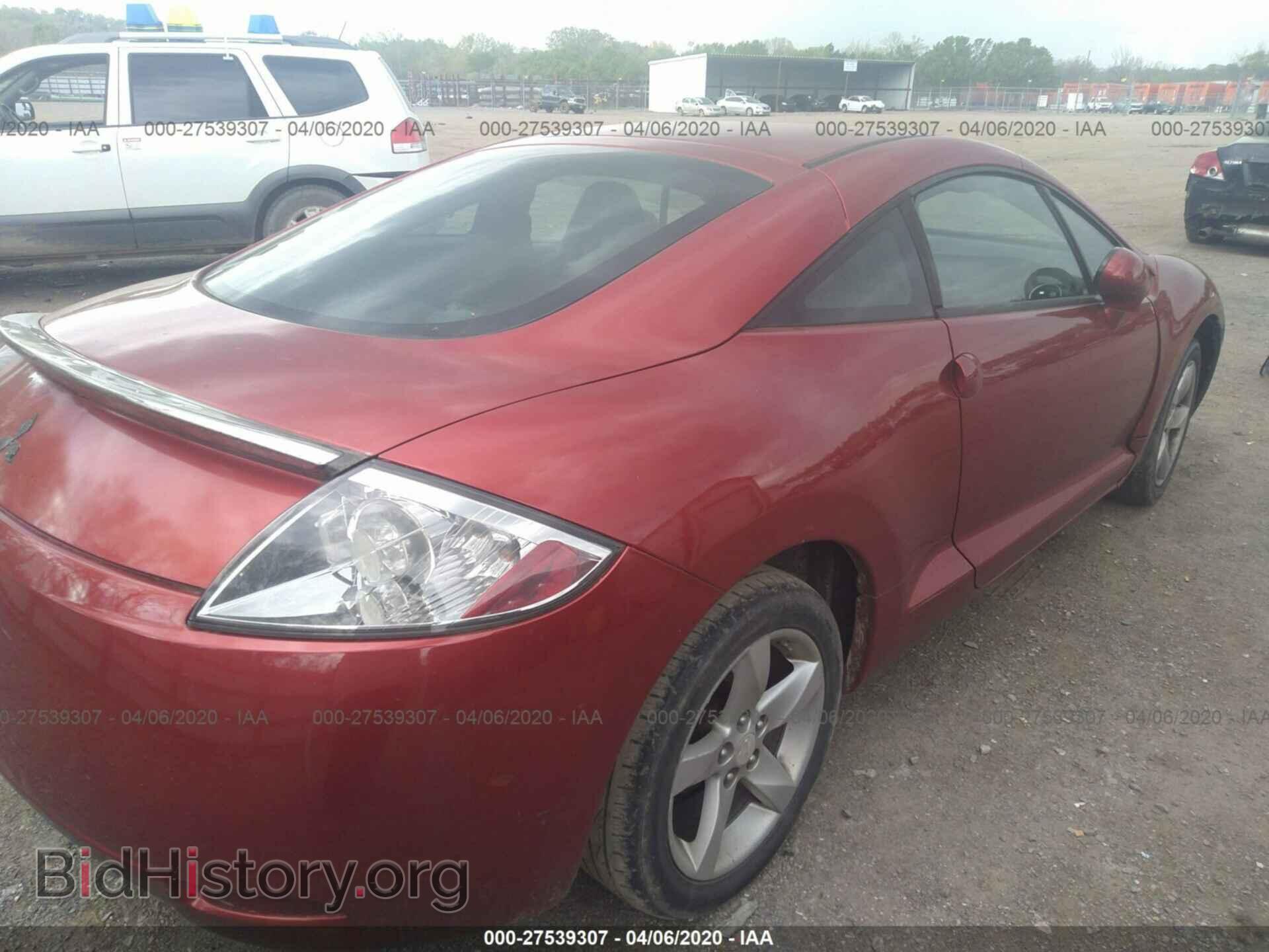 2008 MITSUBISHI ECLIPSE - VIN: 4A3AK24F48E003827 - Фото 4