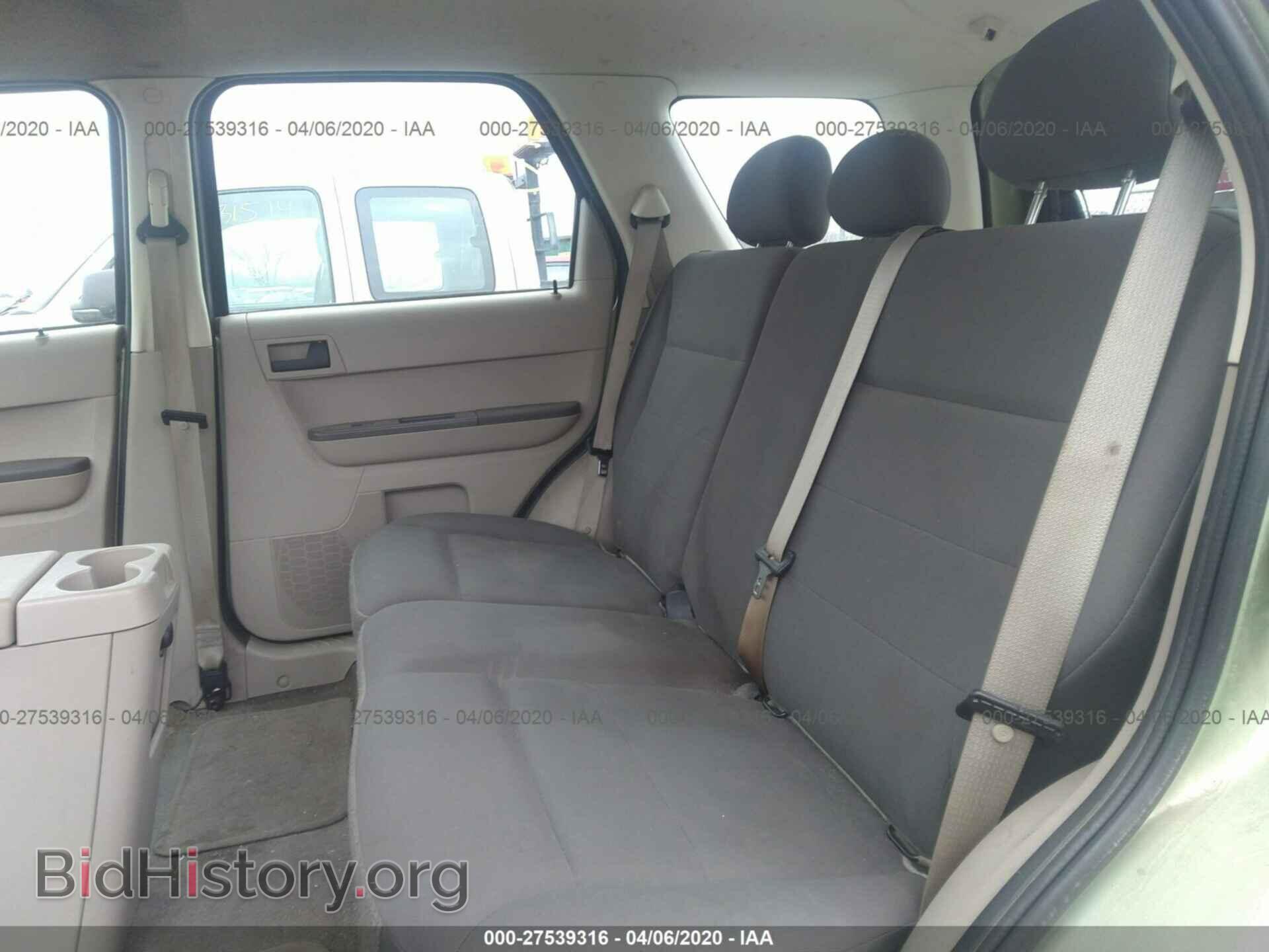2008 FORD ESCAPE - VIN: 1FMCU02Z88KB83057 - Фото 8
