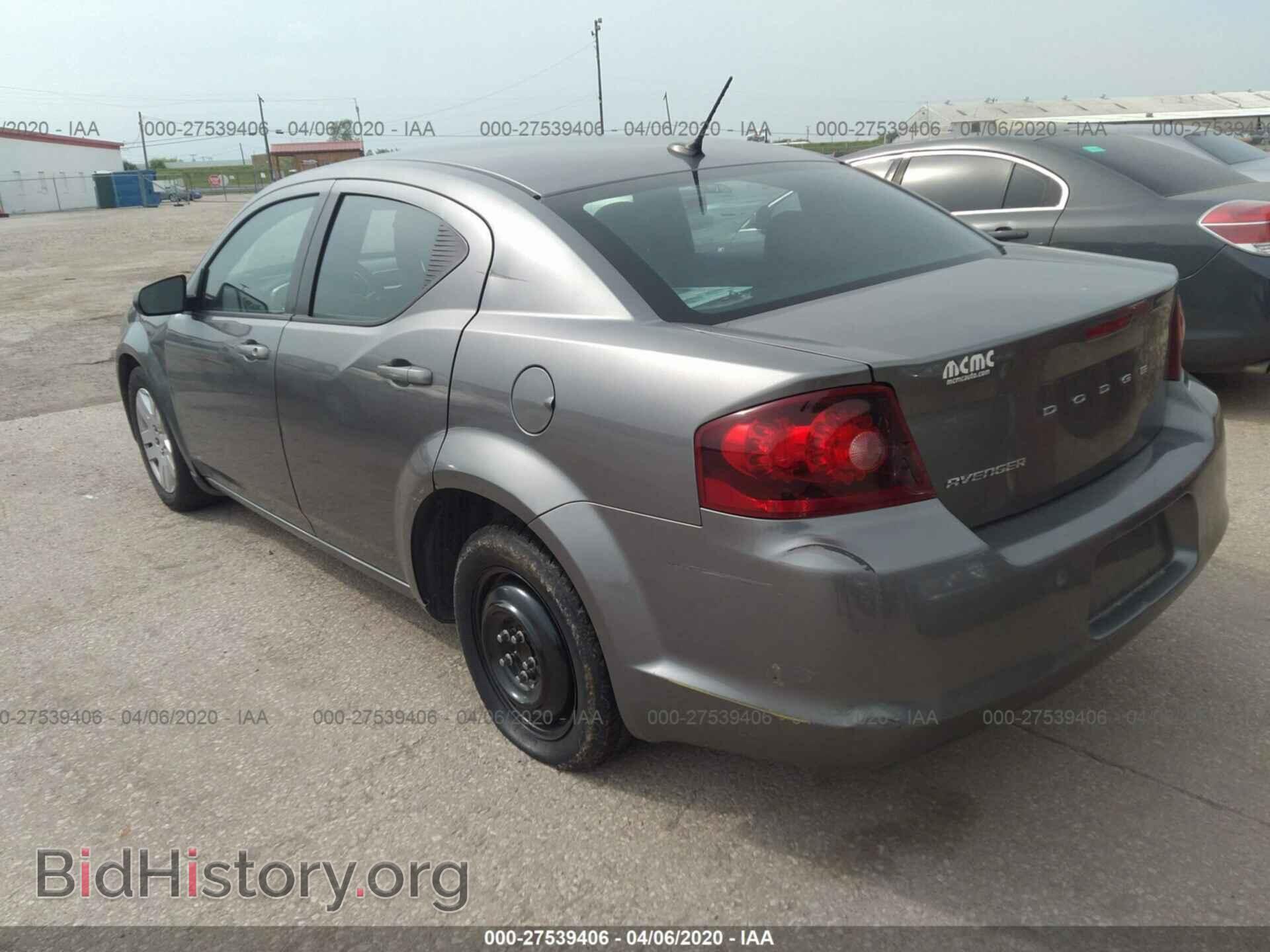 2012 DODGE AVENGER - VIN: 1C3CDZAB4CN286422 - Фото 3