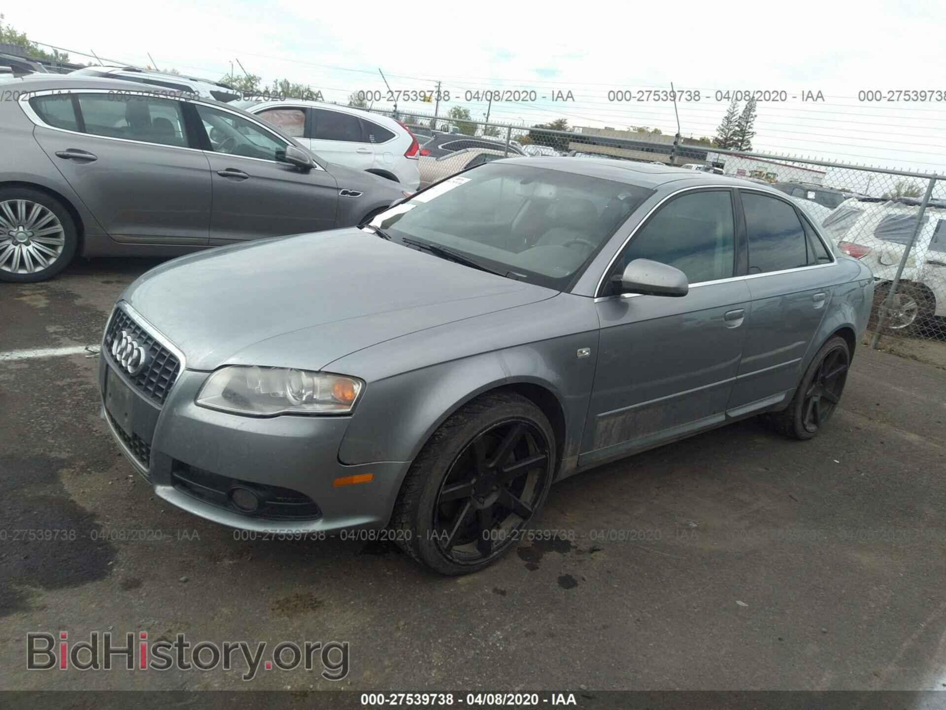 2008 AUDI A4 - VIN: WAUDF78E88A162566 - Фото 2