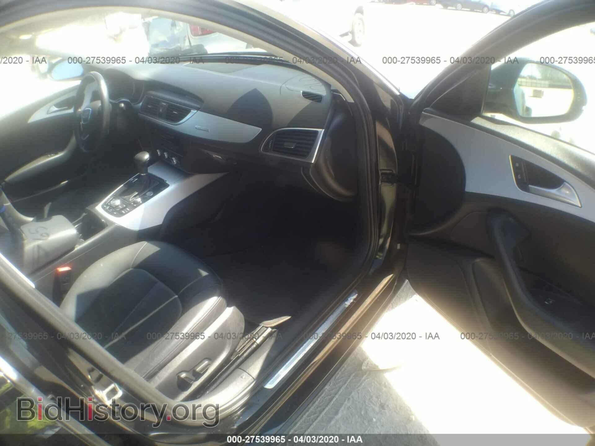 2012 AUDI A6 - VIN: WAUBGAFC2CN027457 - Фото 5