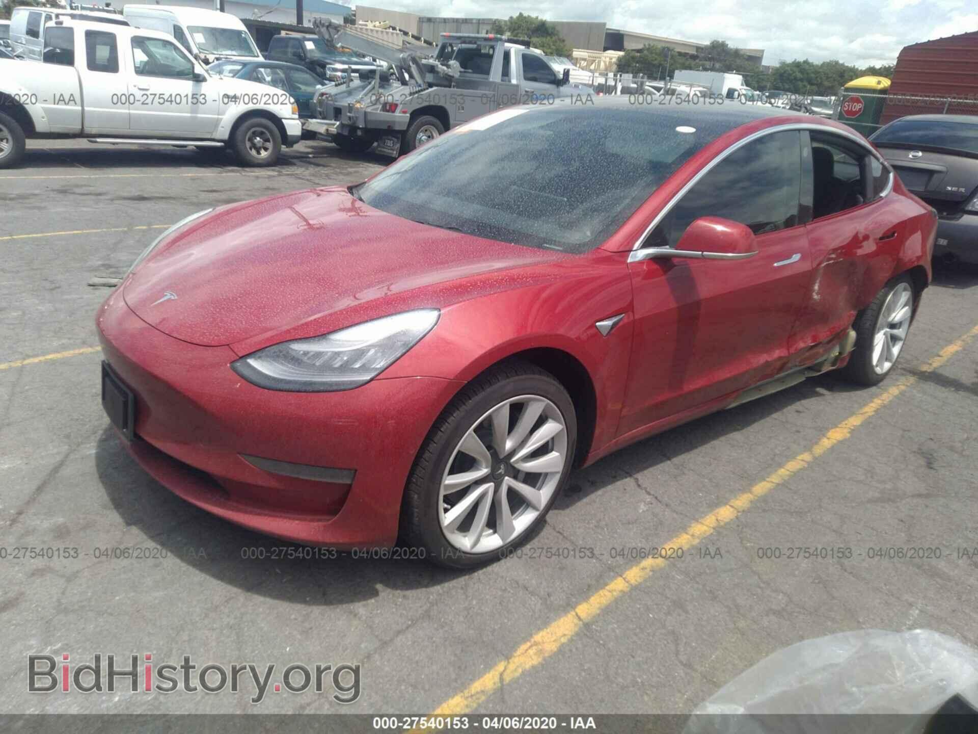 2019 TESLA MODEL 3 - VIN: 5YJ3E1EA0KF428385 - Photo 2