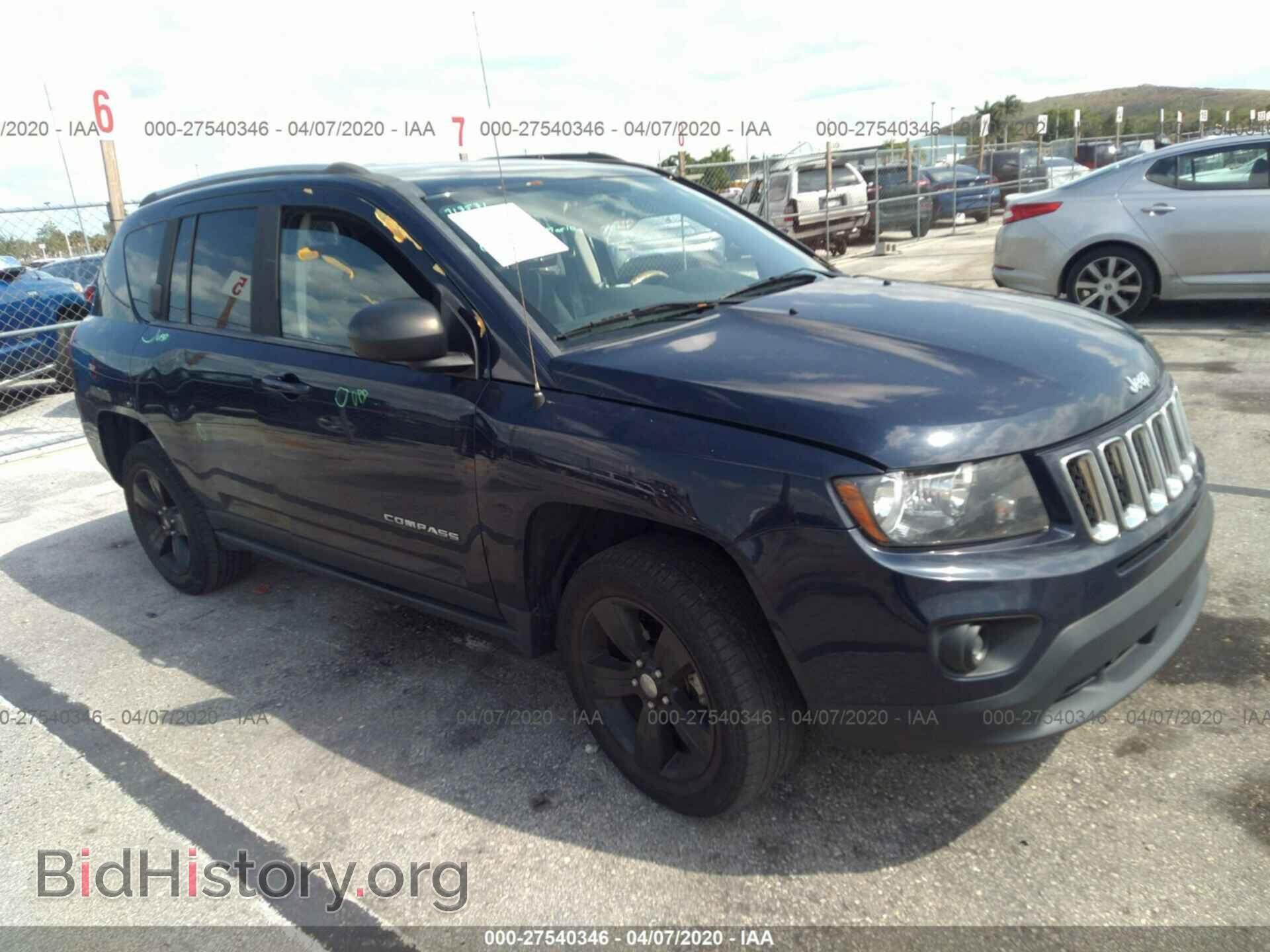 Фотография 1C4NJDBB1GD756352 - JEEP COMPASS 2016