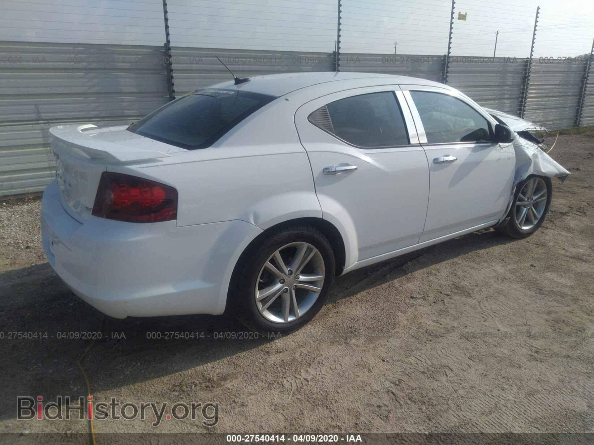 2013 DODGE AVENGER - VIN: 1C3CDZCB1DN554678 - Фото 4