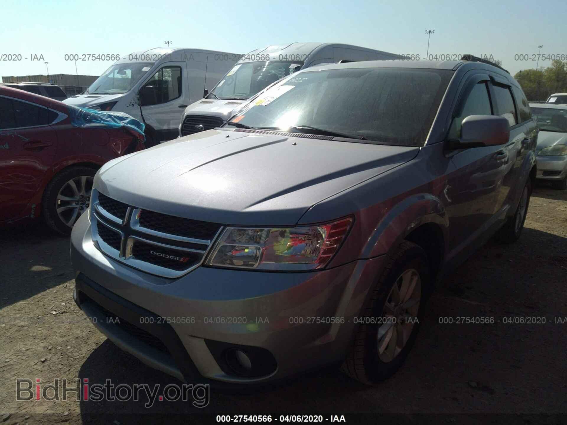 2016 DODGE JOURNEY - VIN: 3C4PDCBG4GT122596 - Фото 2