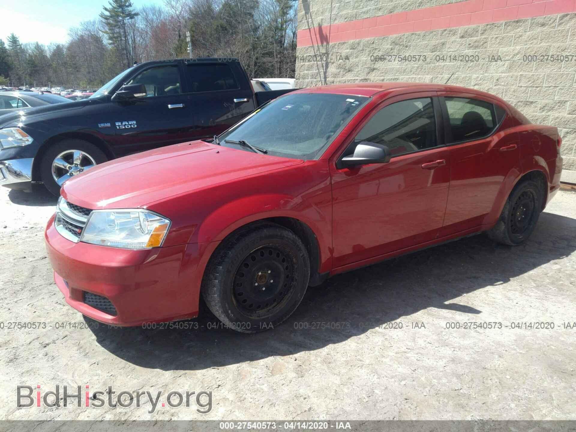 2013 DODGE AVENGER - VIN: 1C3CDZAB9DN636774 - Фото 2