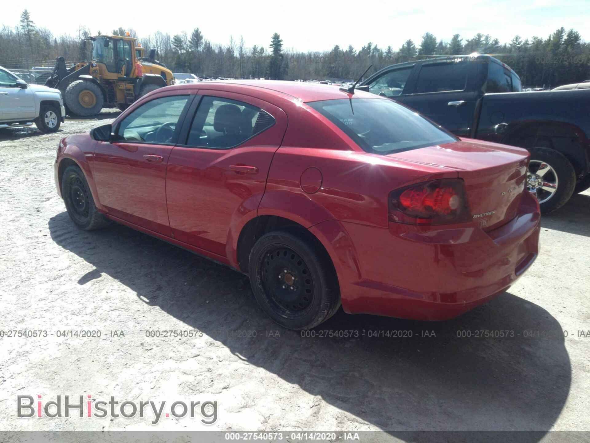 2013 DODGE AVENGER - VIN: 1C3CDZAB9DN636774 - Фото 3