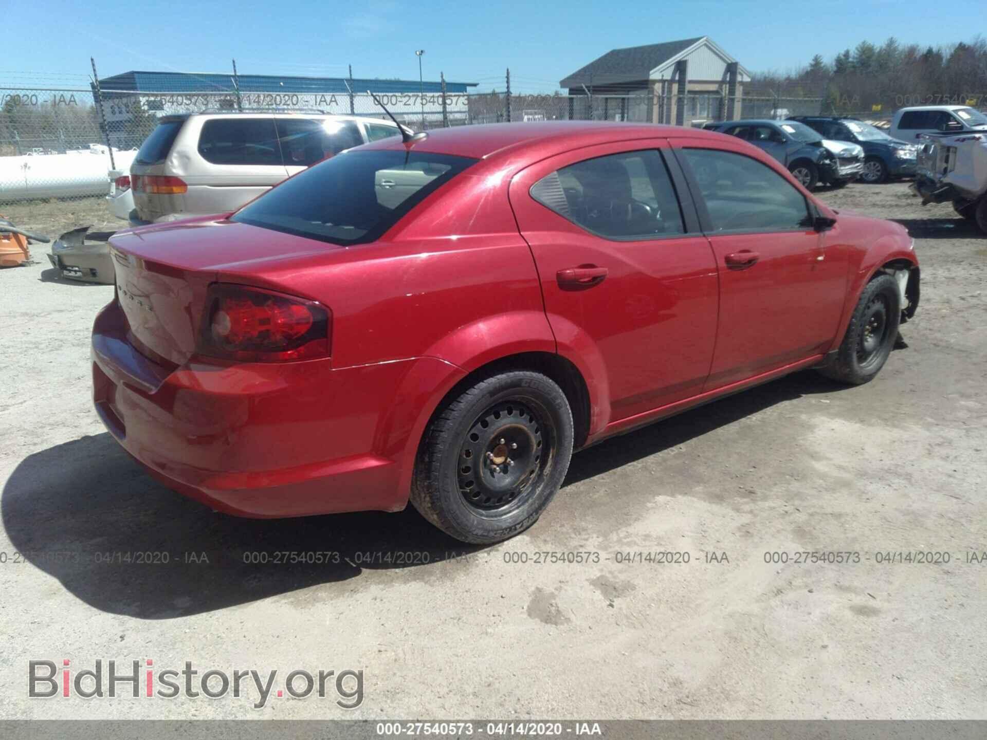 2013 DODGE AVENGER - VIN: 1C3CDZAB9DN636774 - Фото 4