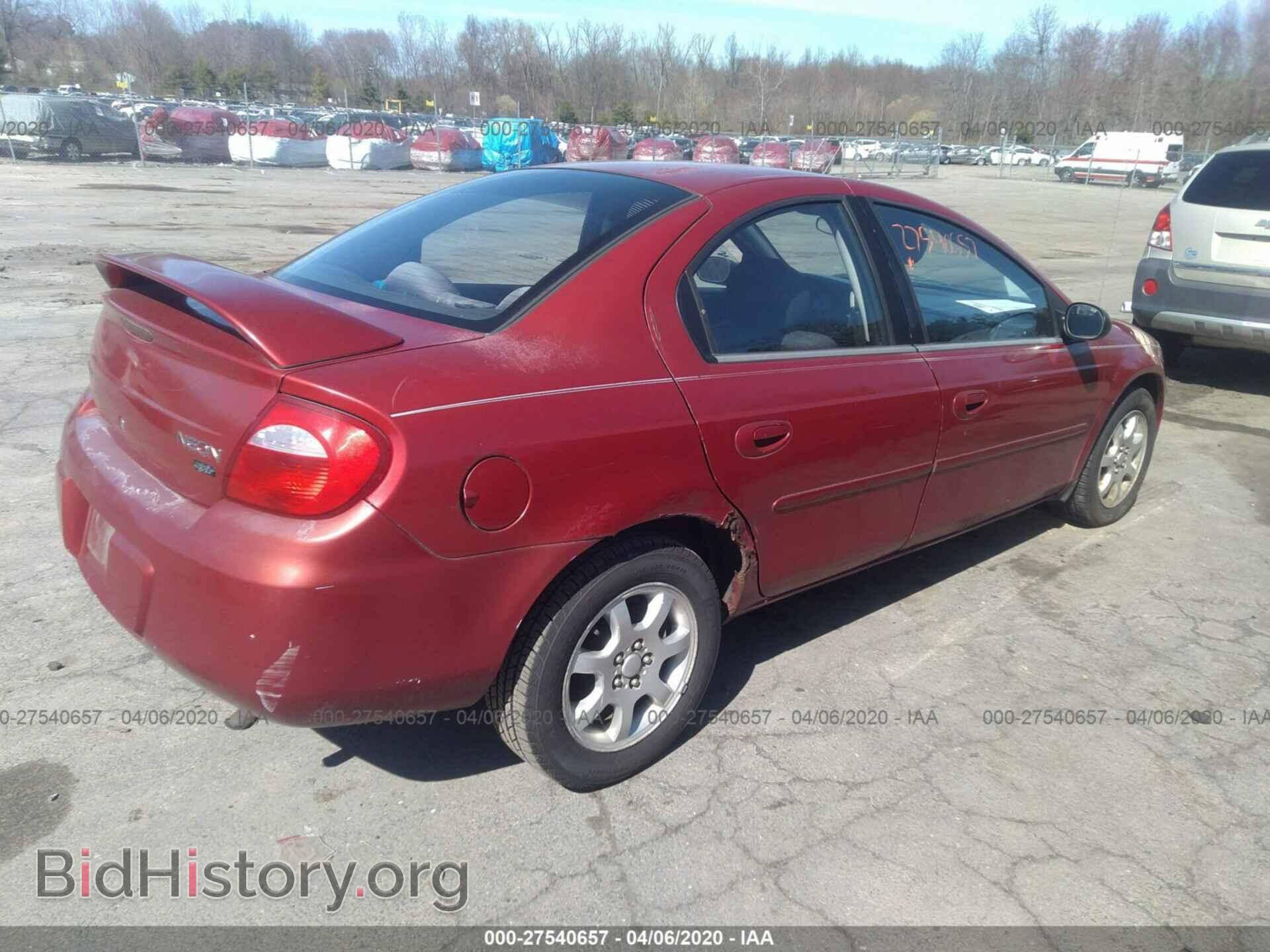 2003 DODGE NEON - VIN: 1B3ES56C03D235494 - Фото 4