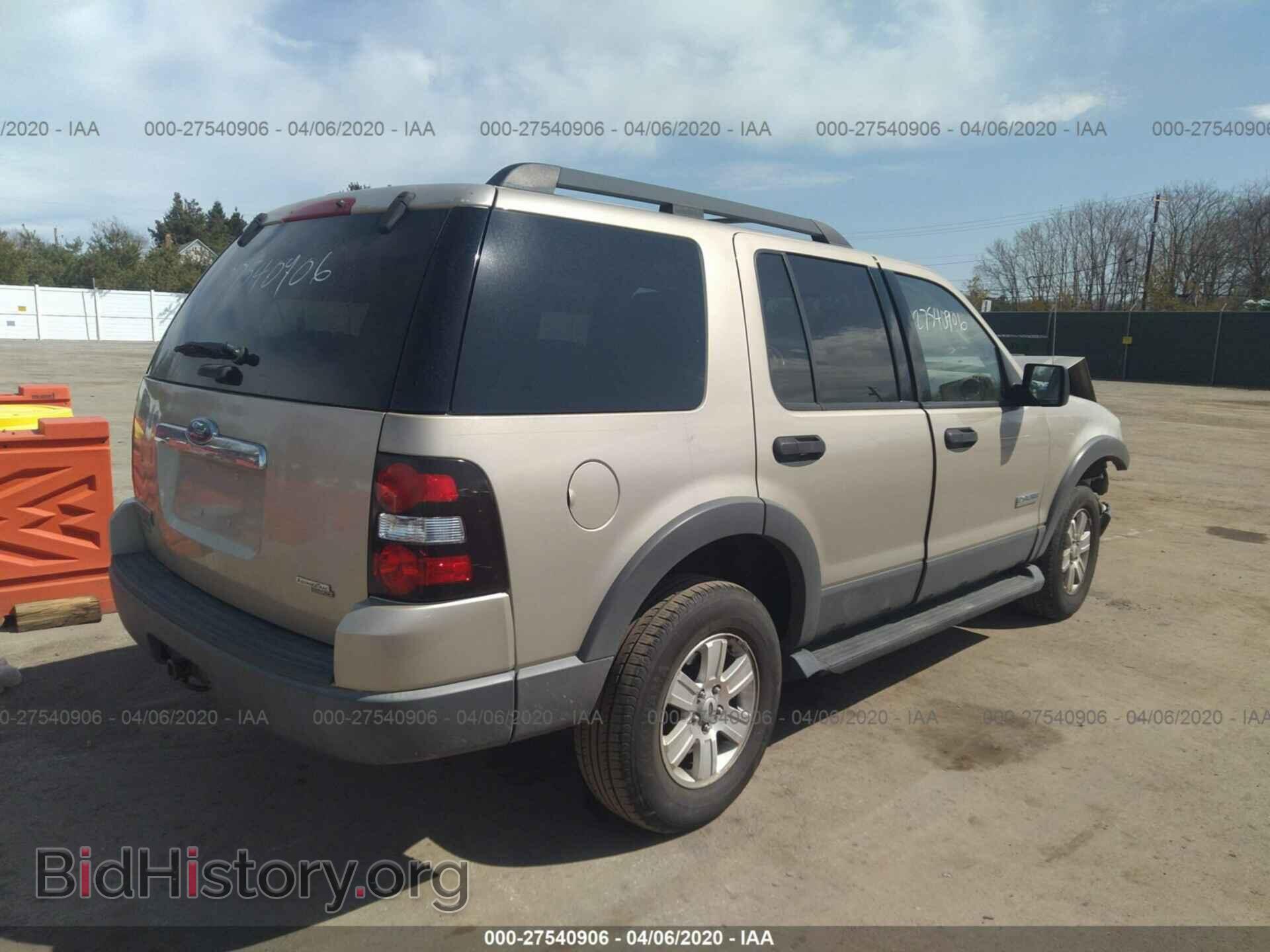 2006 FORD EXPLORER - VIN: 1FMEU73E86UB66709 - Фото 4