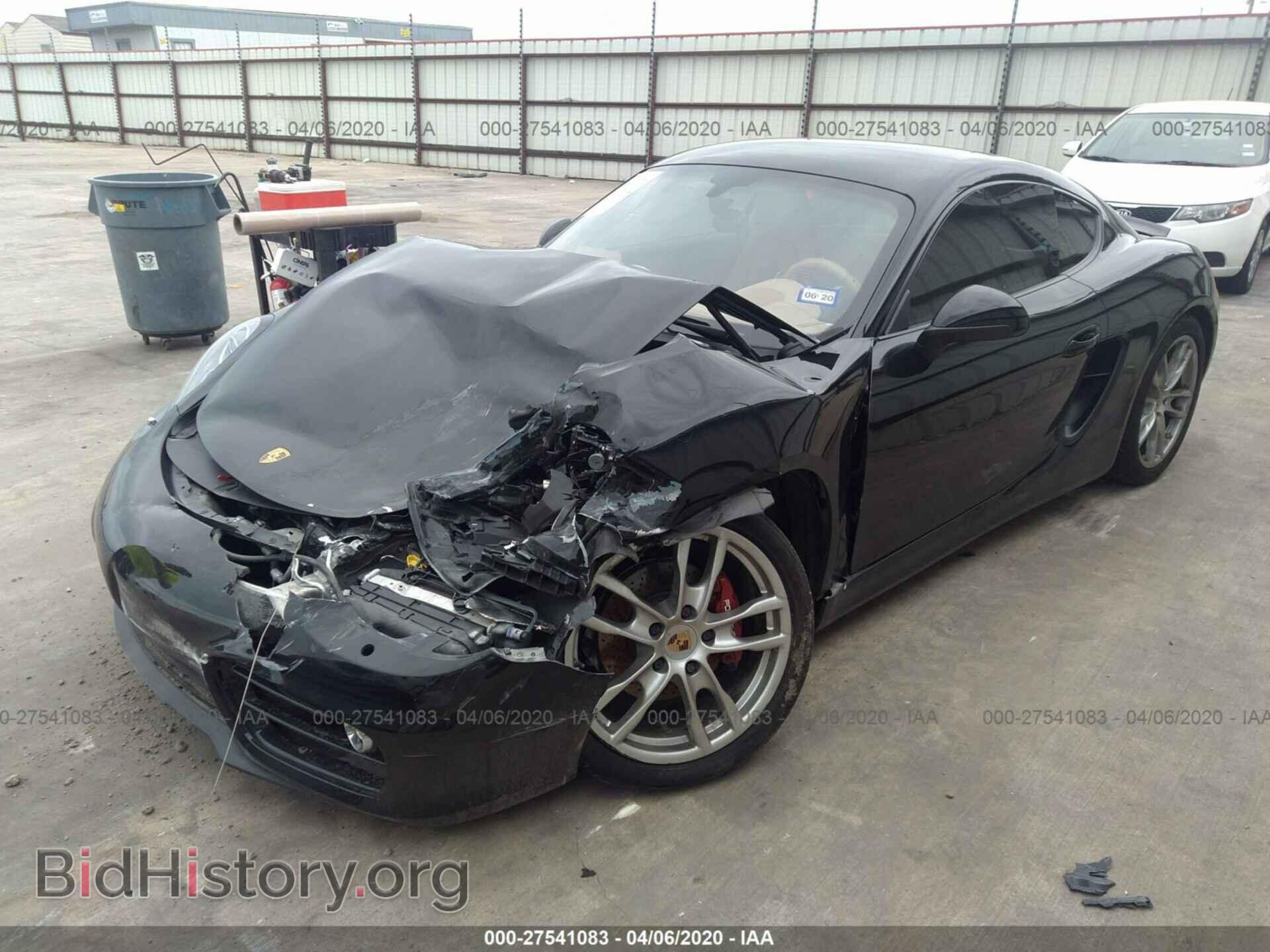 2014 PORSCHE CAYMAN - VIN: WP0AA2A88EK174640 - Фото 2
