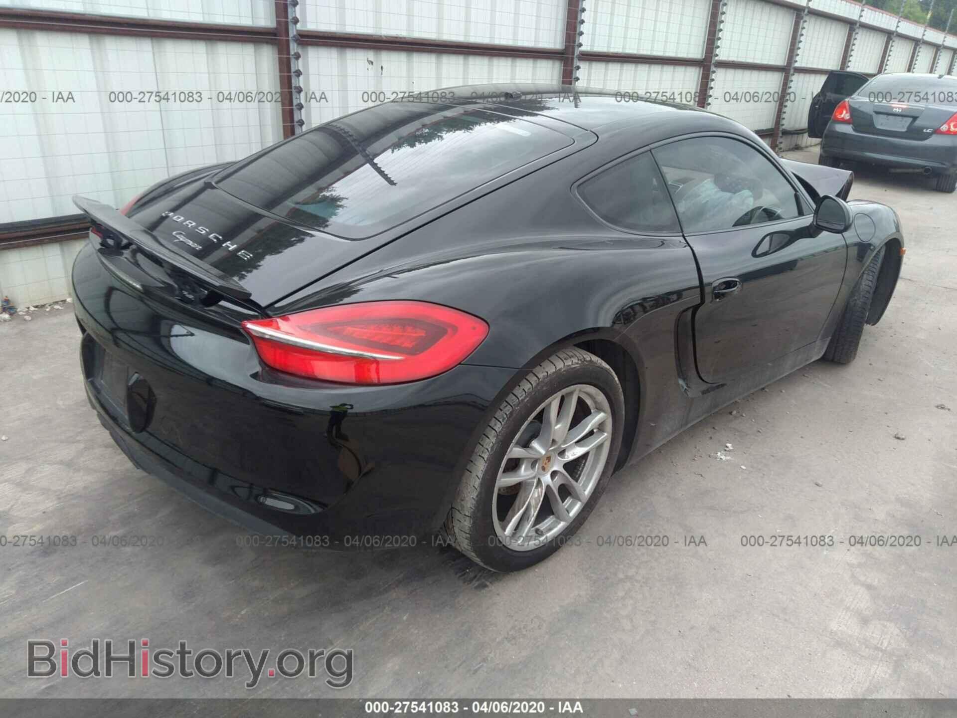 2014 PORSCHE CAYMAN - VIN: WP0AA2A88EK174640 - Фото 4