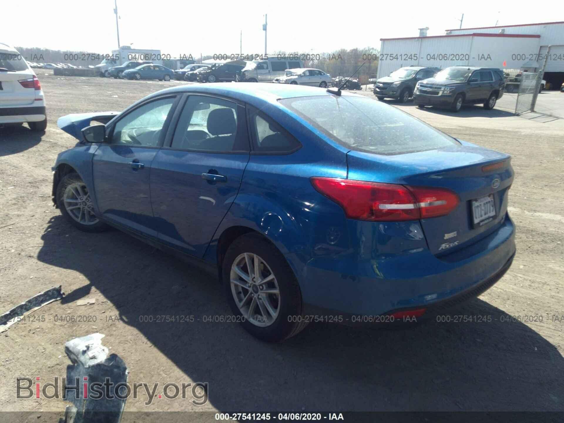 2018 FORD FOCUS - VIN: 1FADP3FE0JL266352 - Фото 3