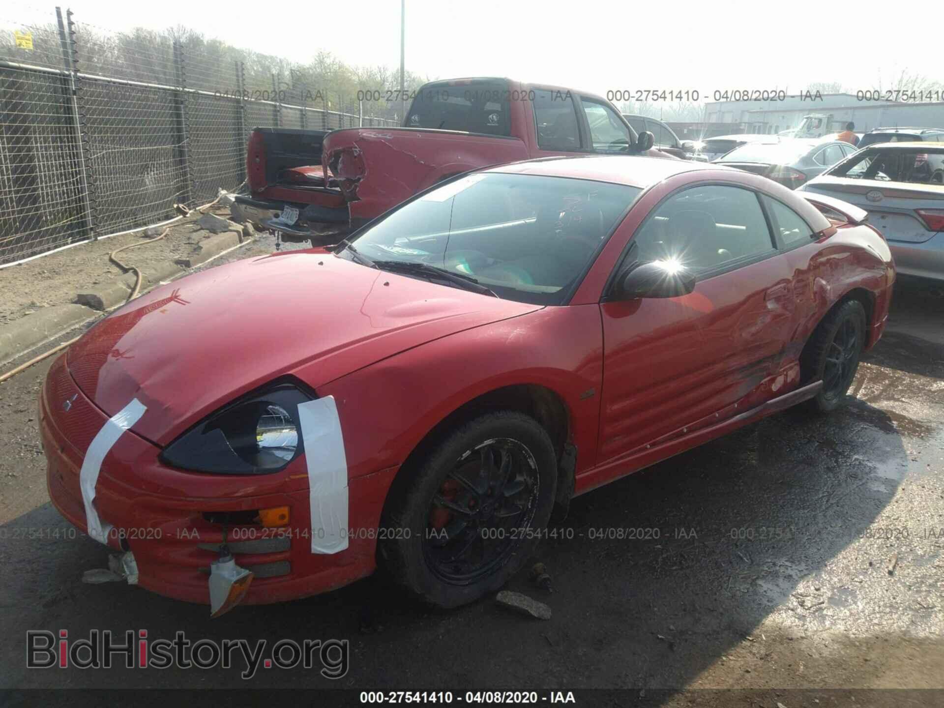 2000 MITSUBISHI ECLIPSE - VIN: 4A3AC54L9YE078754 - Photo 2