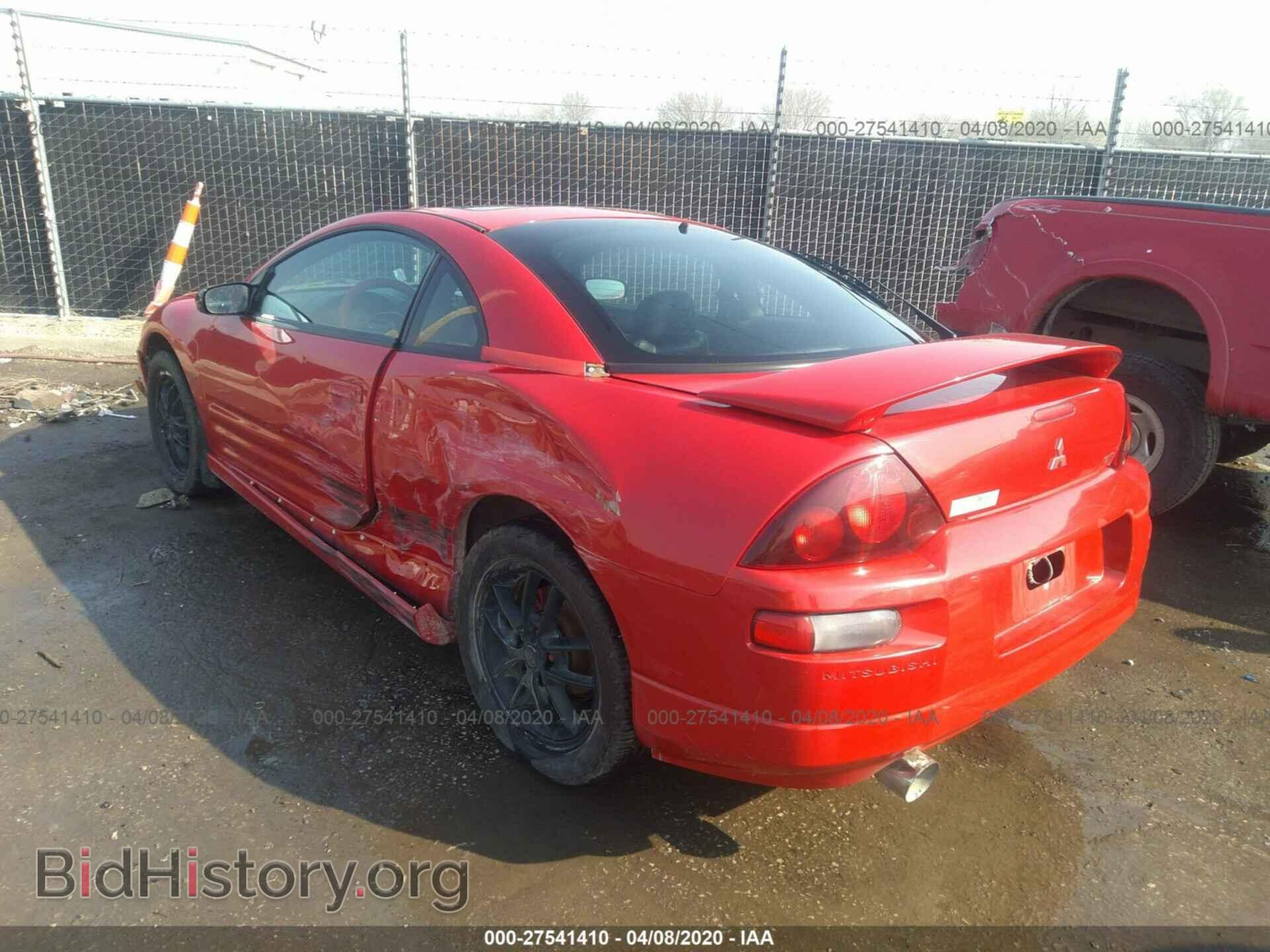 2000 MITSUBISHI ECLIPSE - VIN: 4A3AC54L9YE078754 - Photo 3