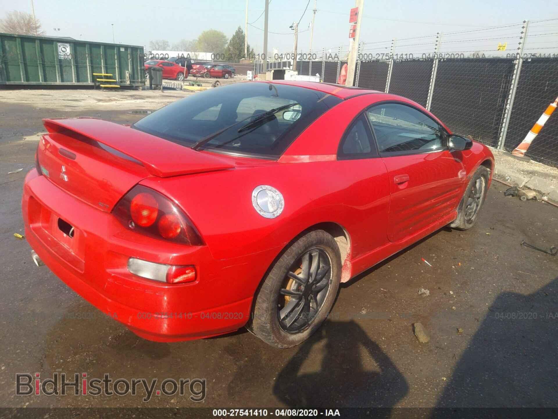 2000 MITSUBISHI ECLIPSE - VIN: 4A3AC54L9YE078754 - Photo 4