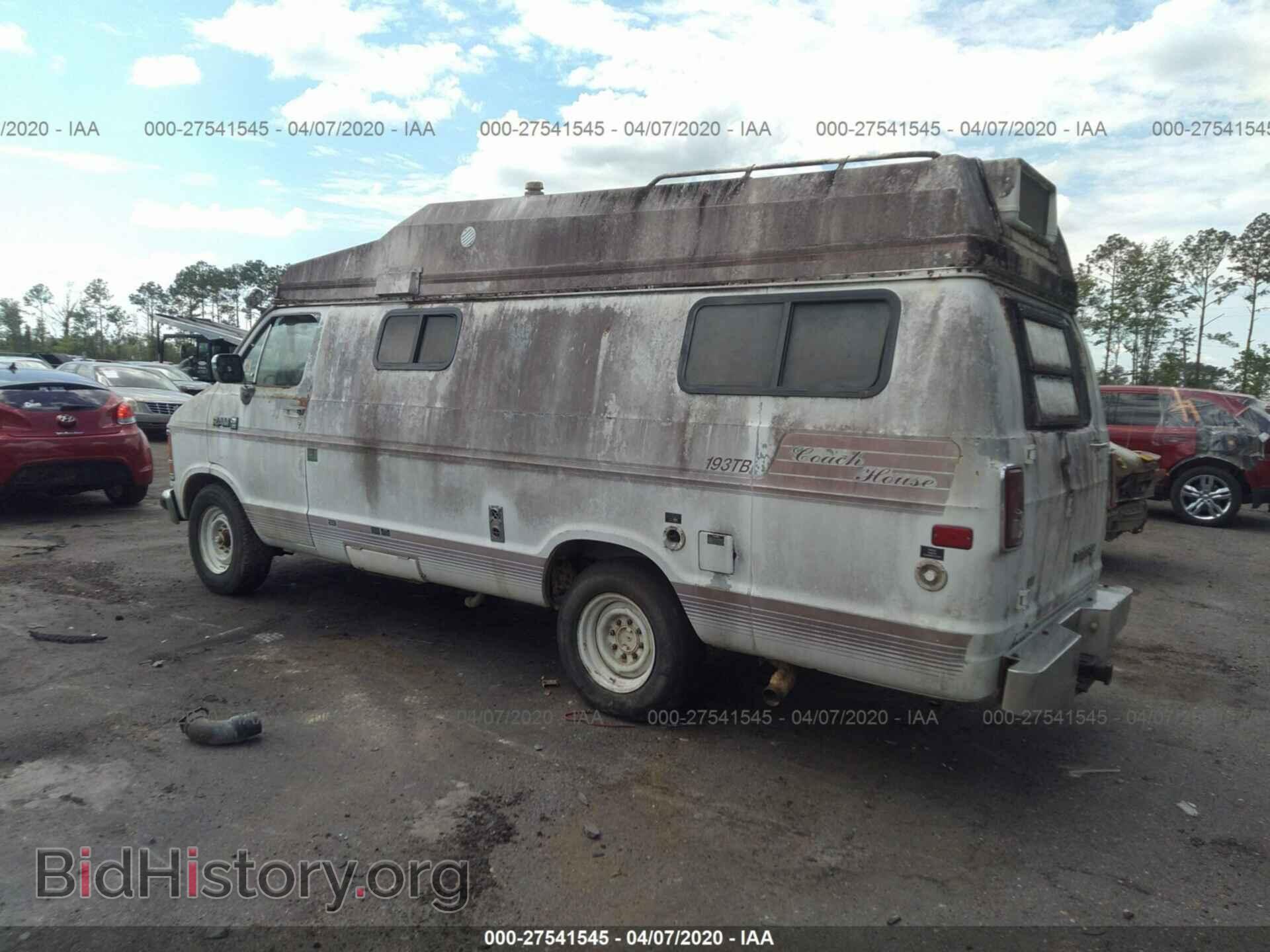 1990 DODGE RAM VAN - VIN: 2B6JB31Y2LK723036 - Фото 3