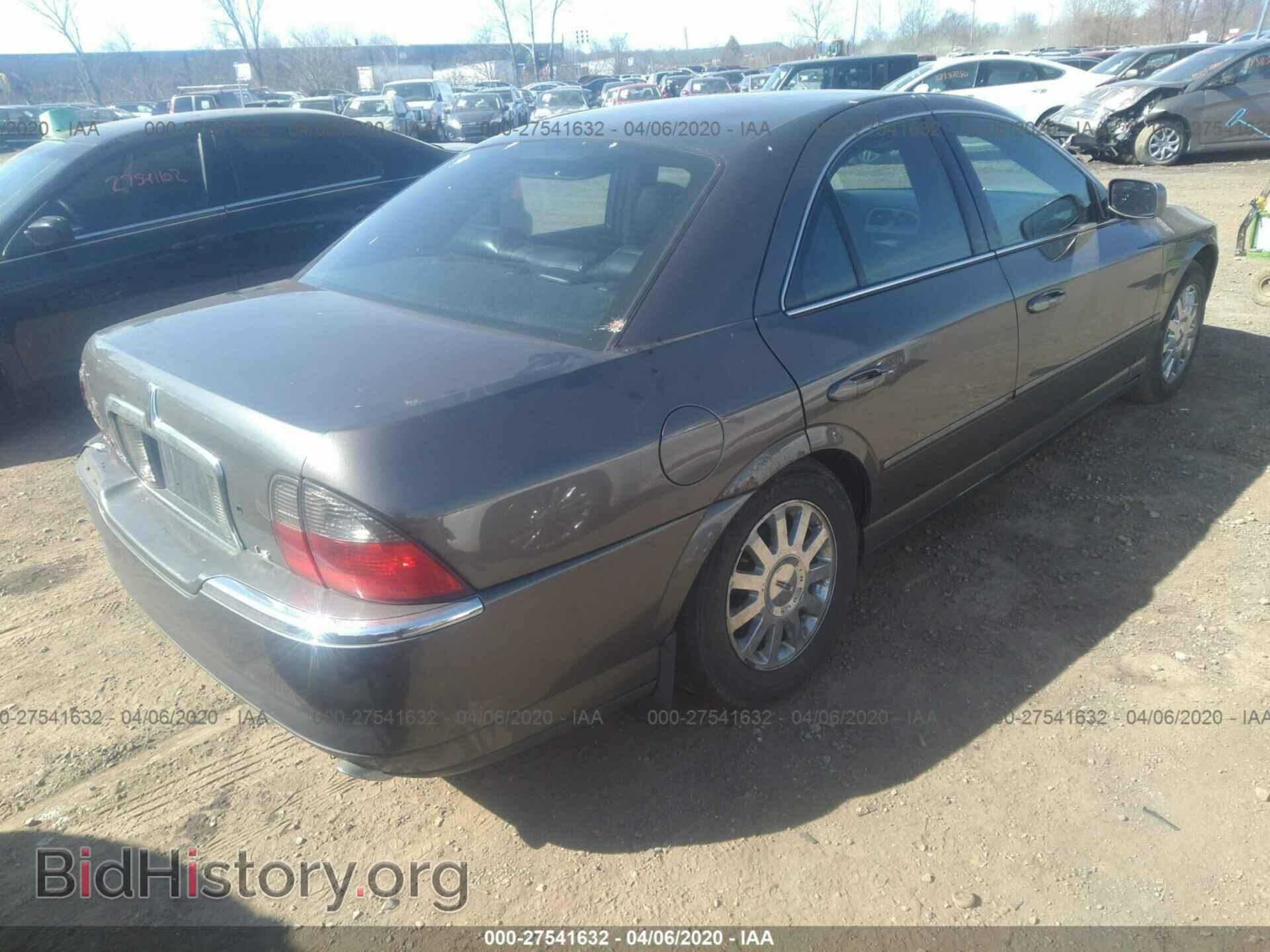 2003 LINCOLN LS - VIN: 1LNHM86S33Y699561 - Фото 4
