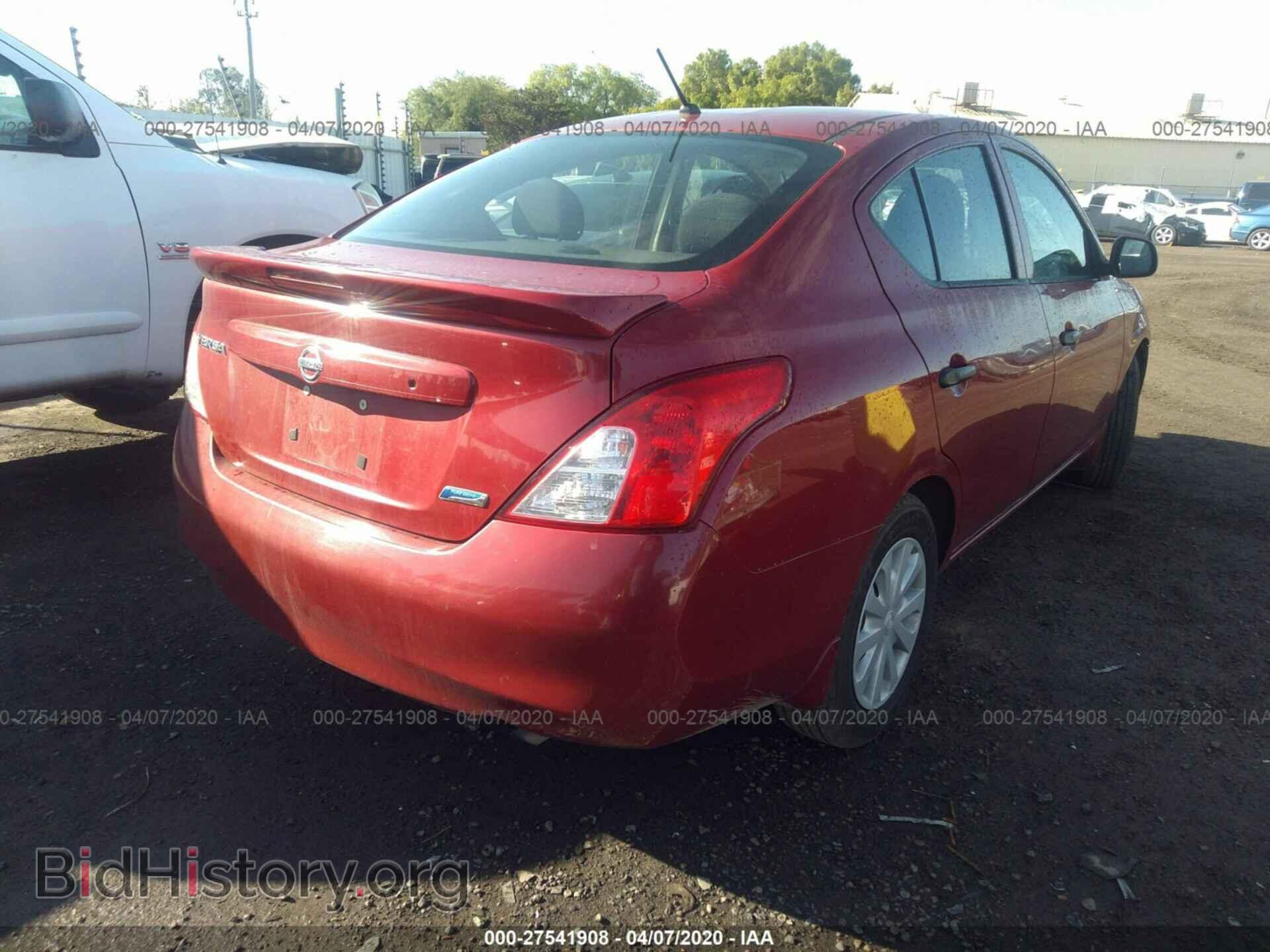 2013 NISSAN VERSA - VIN: 3N1CN7AP6DL875498 - Фото 4