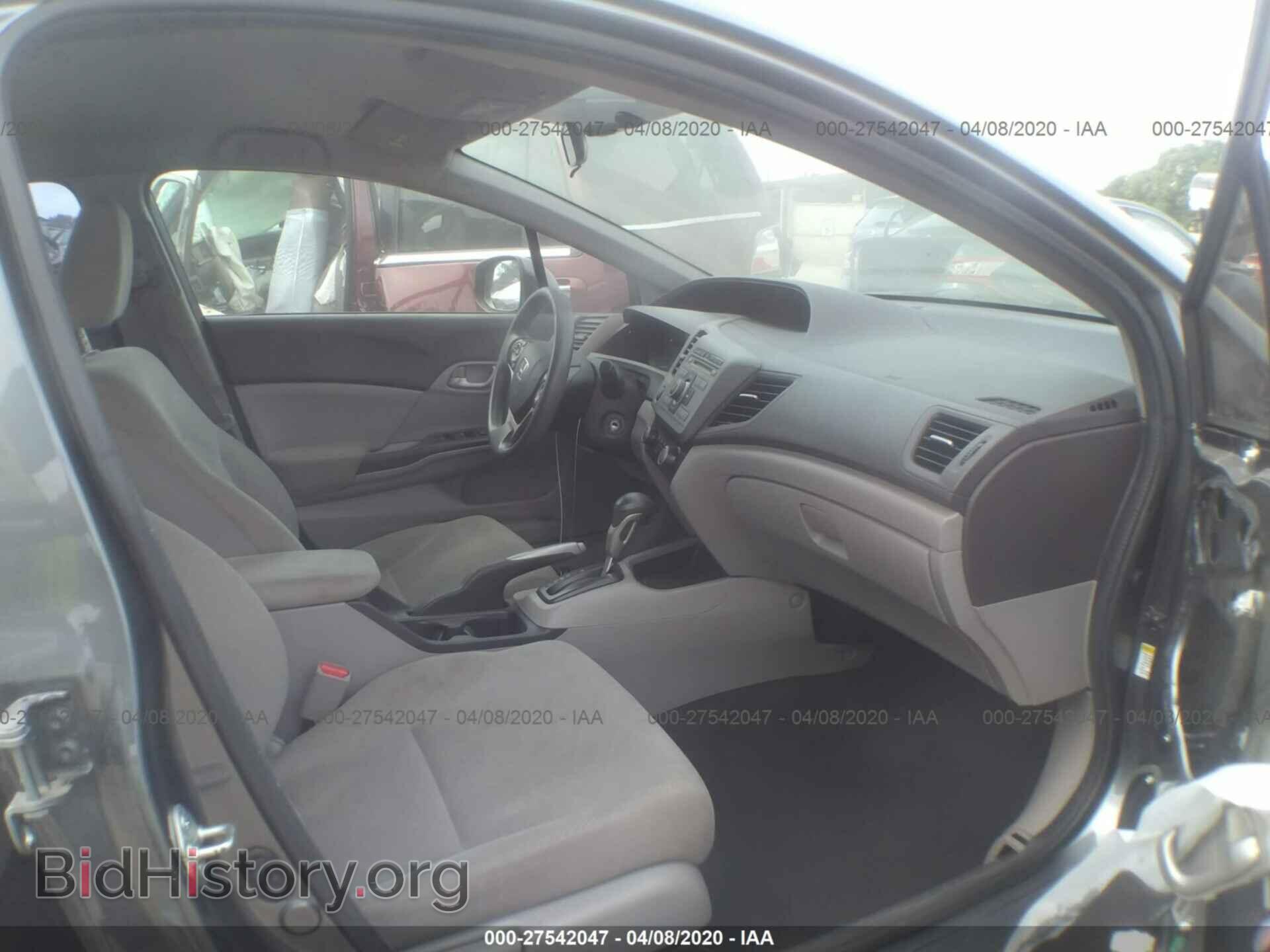 2012 HONDA CIVIC - VIN: 19XFB2F58CE339345 - Фото 5