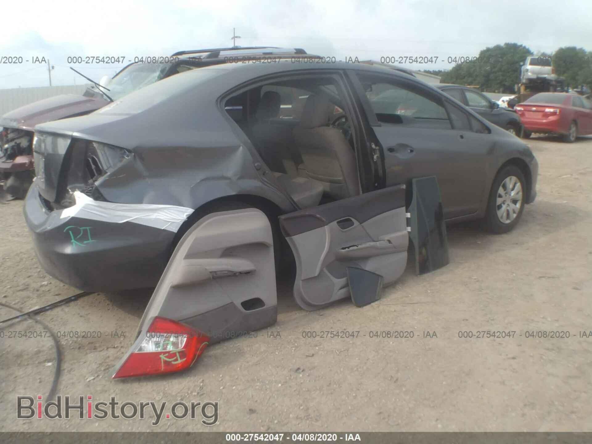 2012 HONDA CIVIC - VIN: 19XFB2F58CE339345 - Фото 6