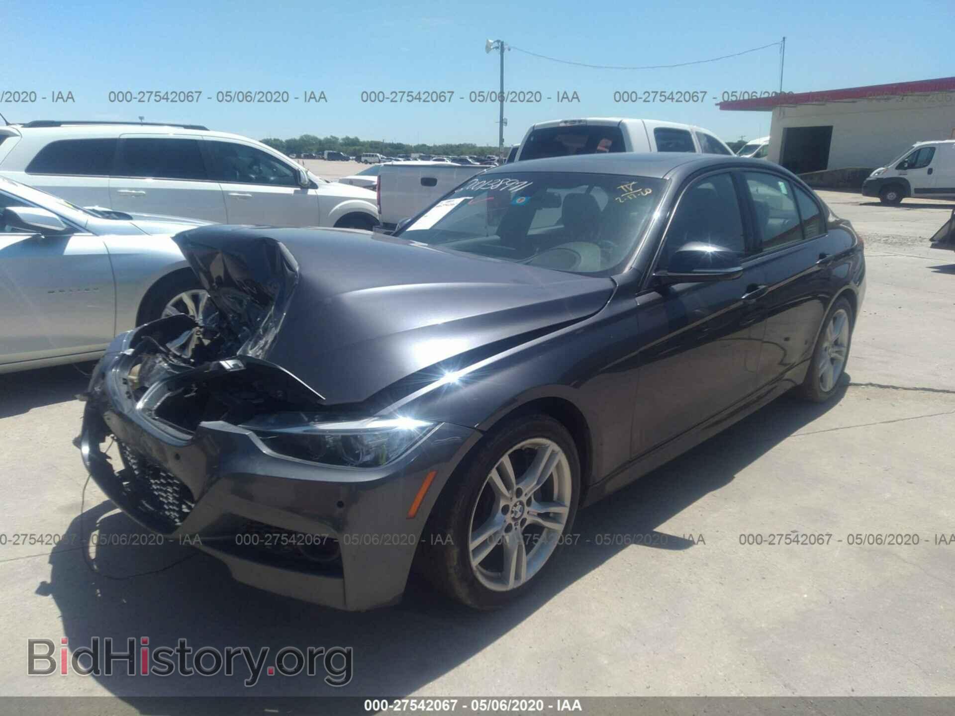 2015 BMW 335 - VIN: WBA3A9C59FK472651 - Фото 2