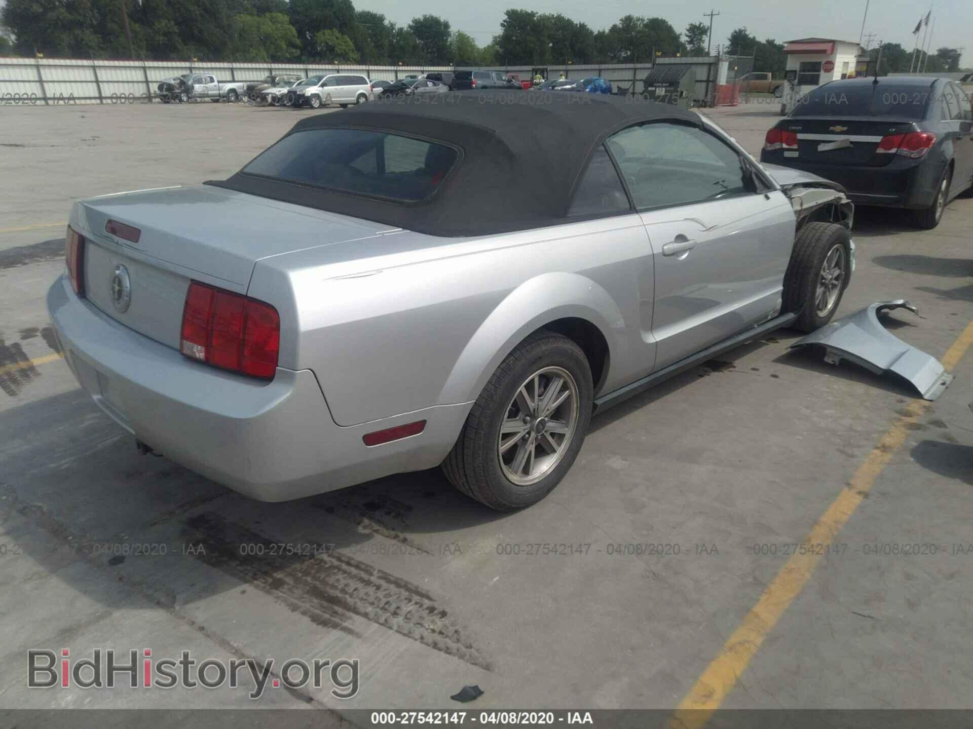 2005 FORD MUSTANG - VIN: 1ZVFT84N655243597 - Фото 4