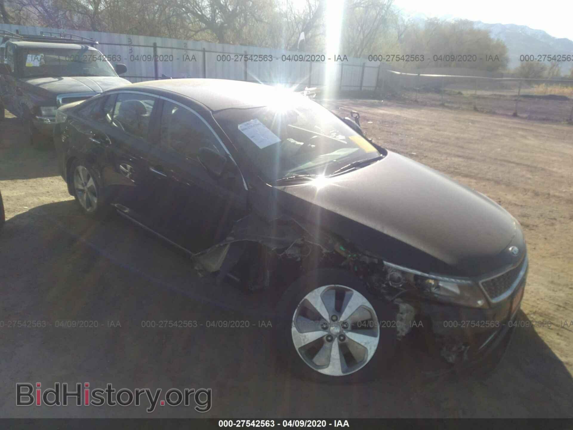 Фотография KNAGN4AD2F5090897 - KIA OPTIMA 2015
