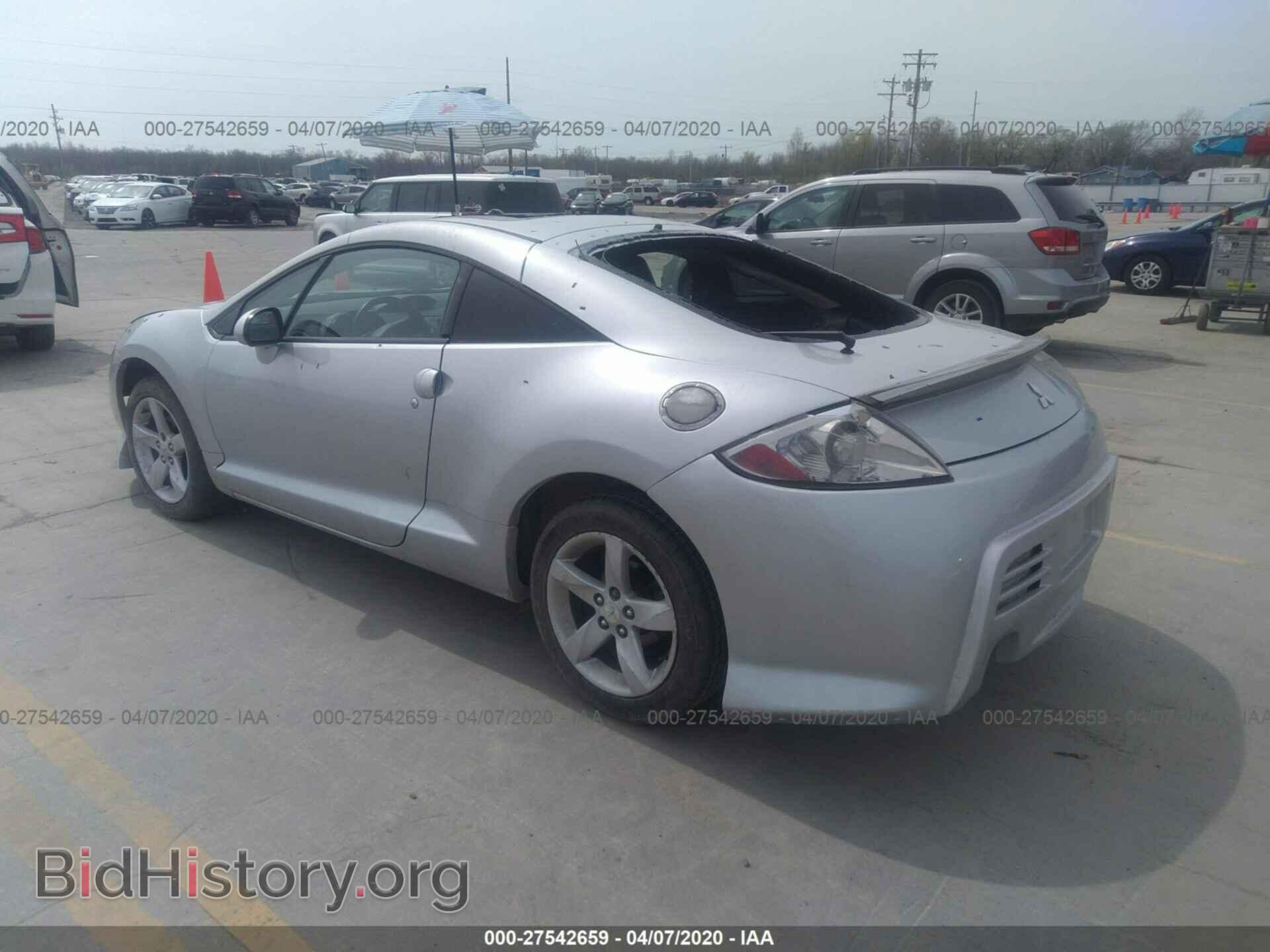 2007 MITSUBISHI ECLIPSE - VIN: 4A3AK24F77E028025 - Фото 3