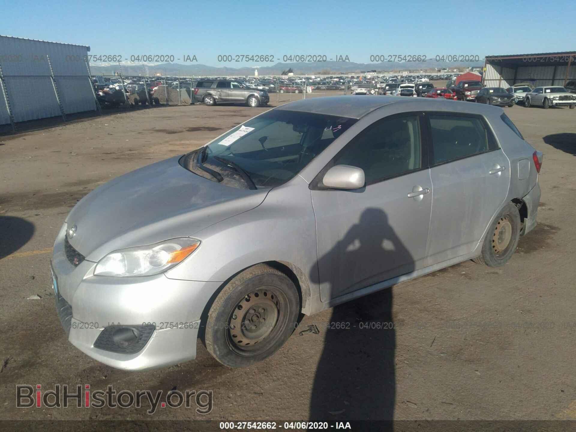 2009 TOYOTA COROLLA MATRIX - VIN: 2T1KE40E19C003165 - Фото 2