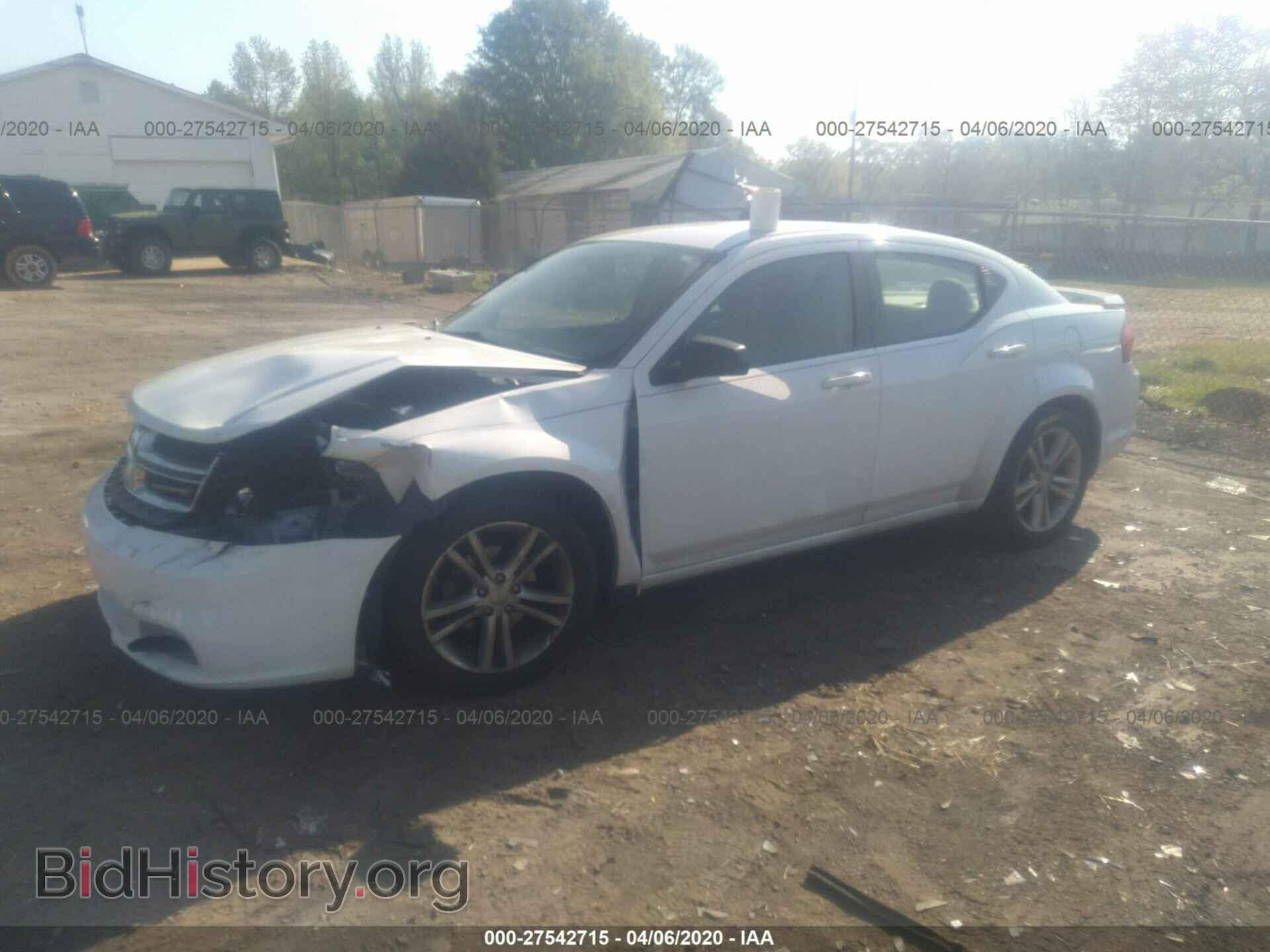 2013 DODGE AVENGER - VIN: 1C3CDZAG1DN521310 - Фото 2