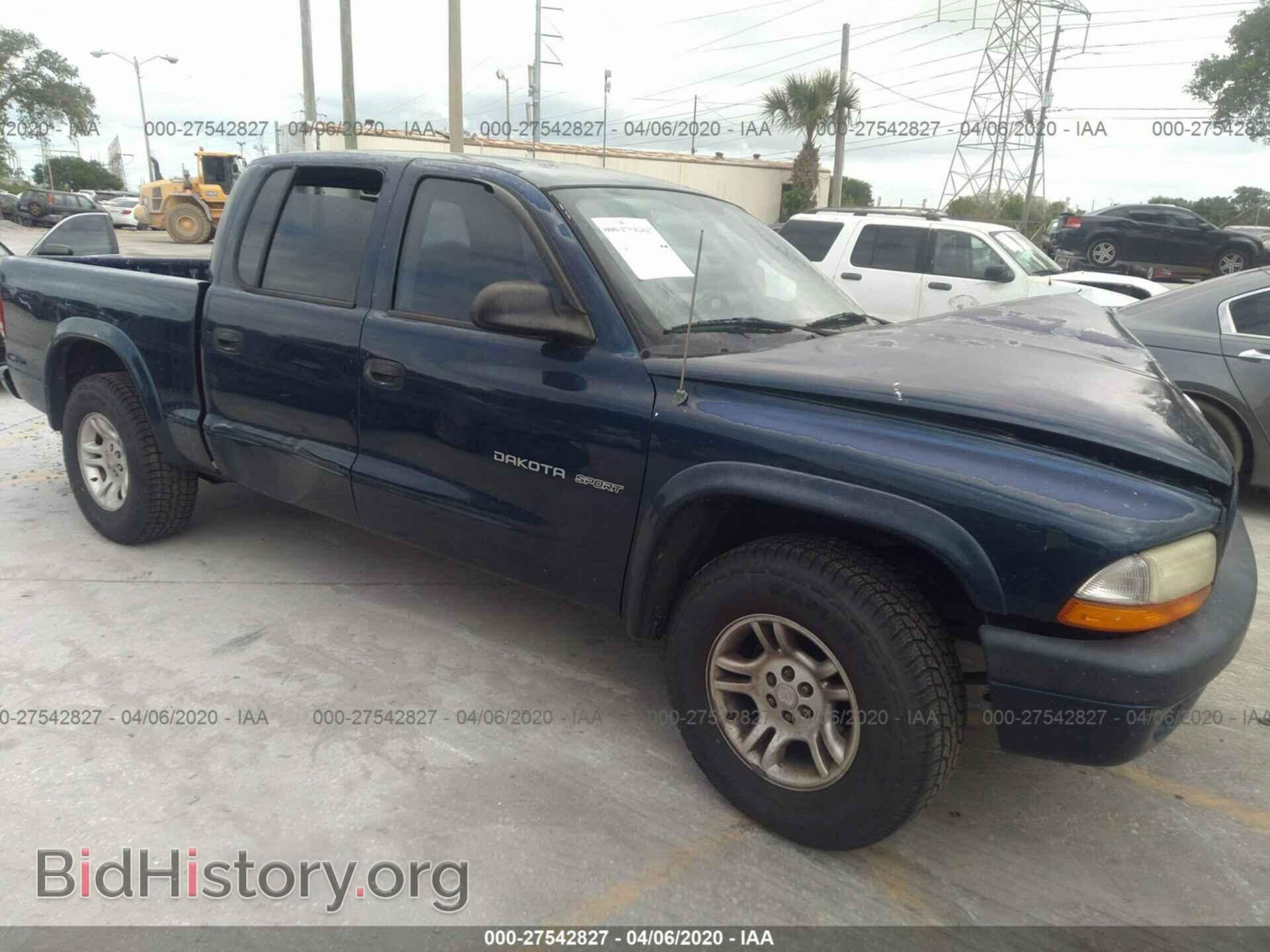 Фотография 1B7HL38X02S****** - DODGE DAKOTA 2002