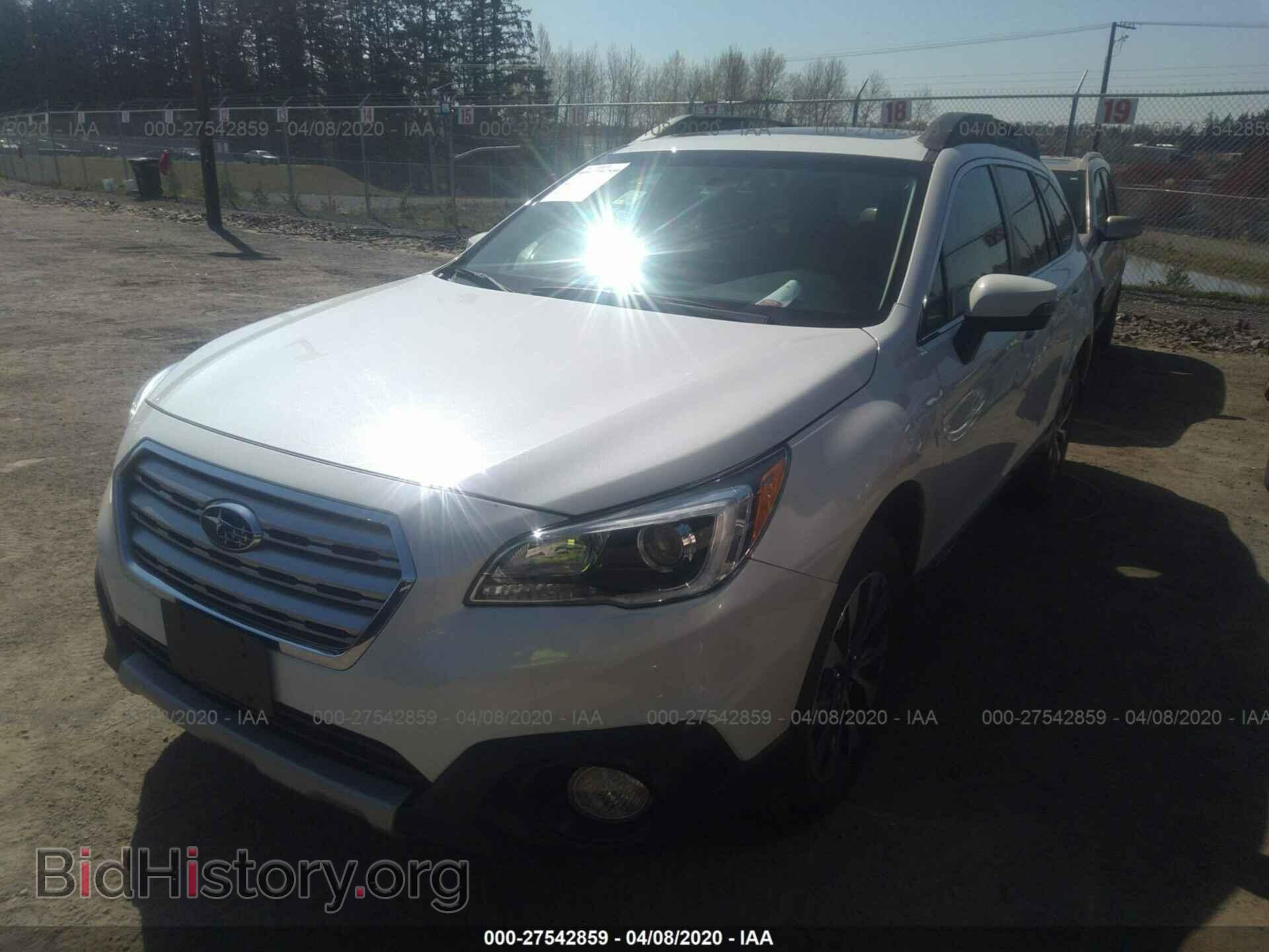 2017 SUBARU OUTBACK - VIN: 4S4BSANC5H3221501 - Фото 2