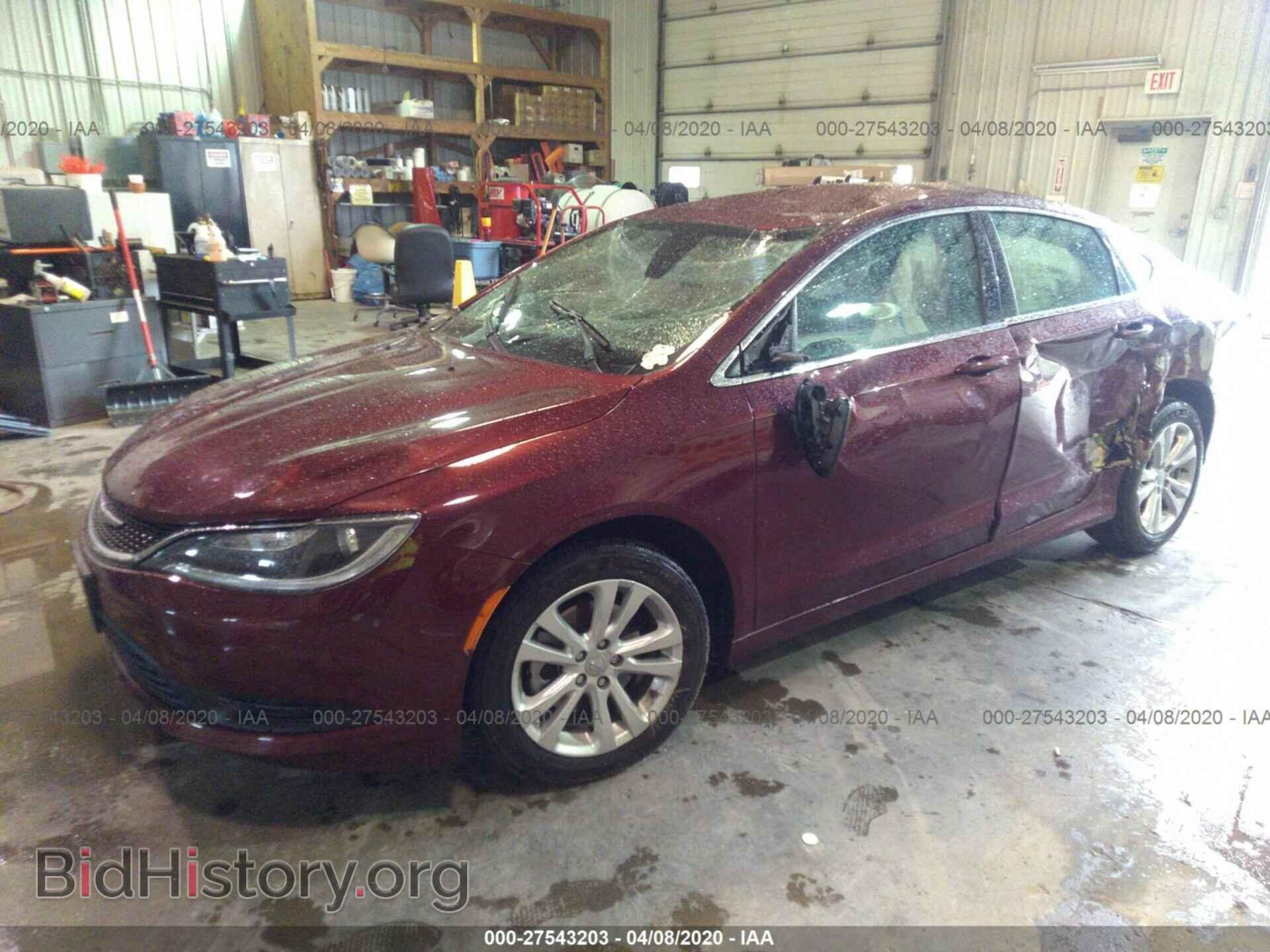 2016 CHRYSLER 200 - VIN: 1C3CCCFB7GN186409 - Фото 2