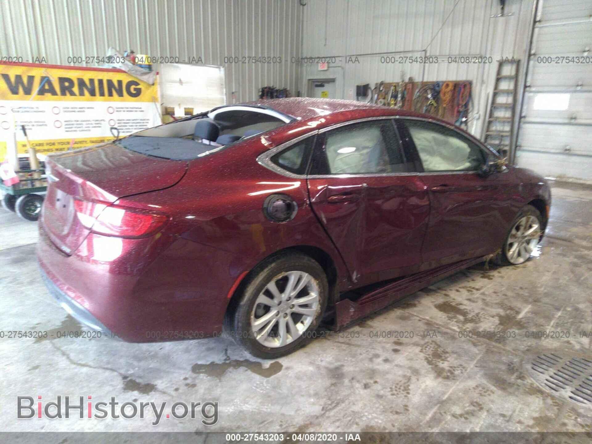 2016 CHRYSLER 200 - VIN: 1C3CCCFB7GN186409 - Фото 4