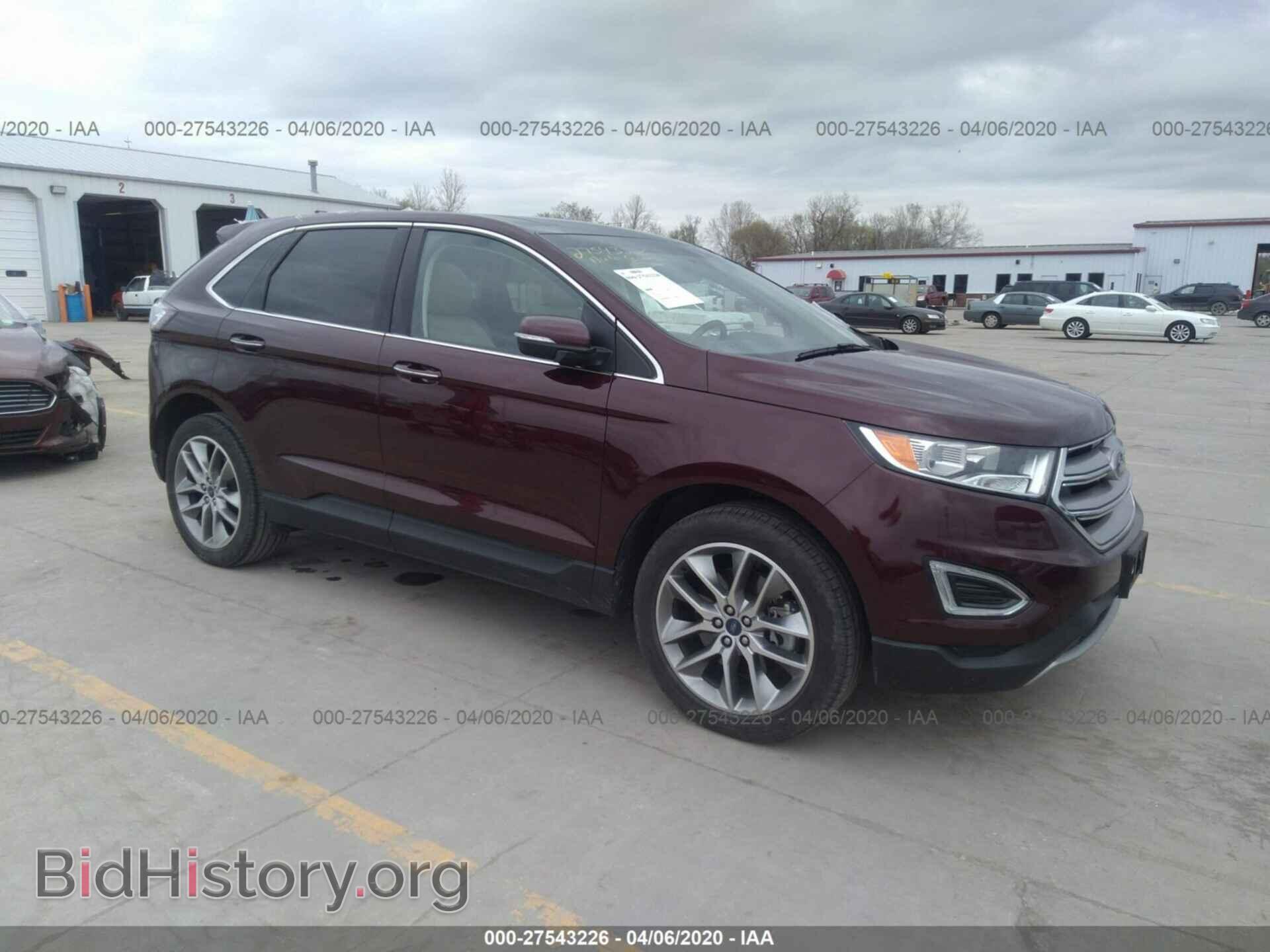 Фотография 2FMPK3K80HBC11802 - FORD EDGE 2017