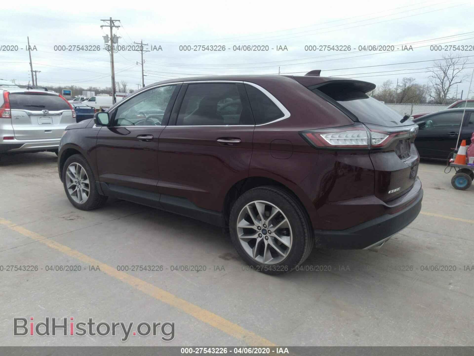 2017 FORD EDGE - VIN: 2FMPK3K80HBC11802 - Фото 3