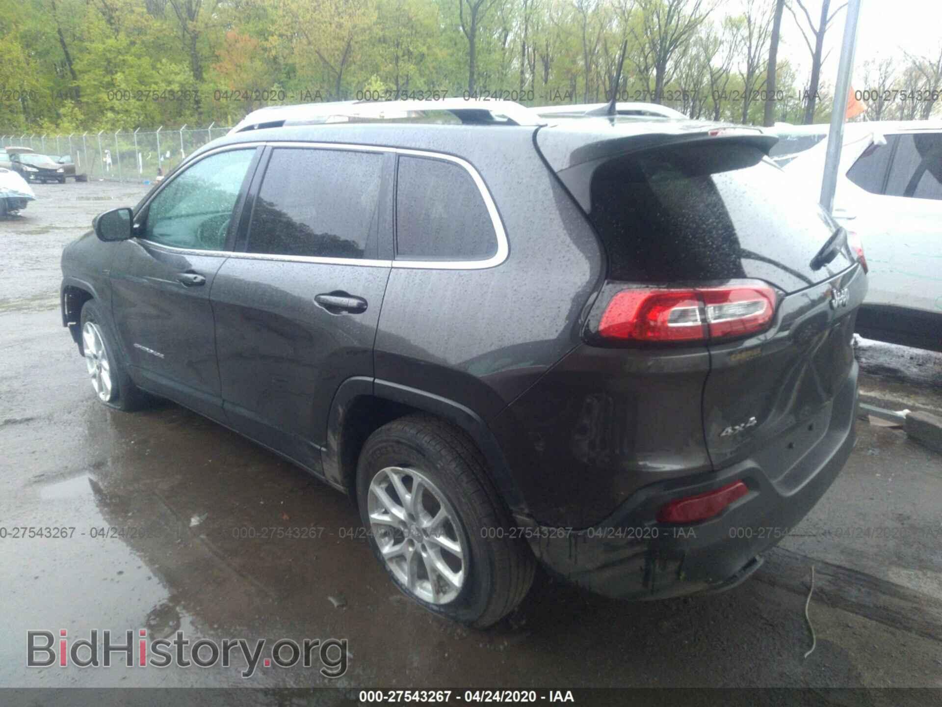 2016 JEEP CHEROKEE - VIN: 1C4PJMCB2GW334148 - Фото 3