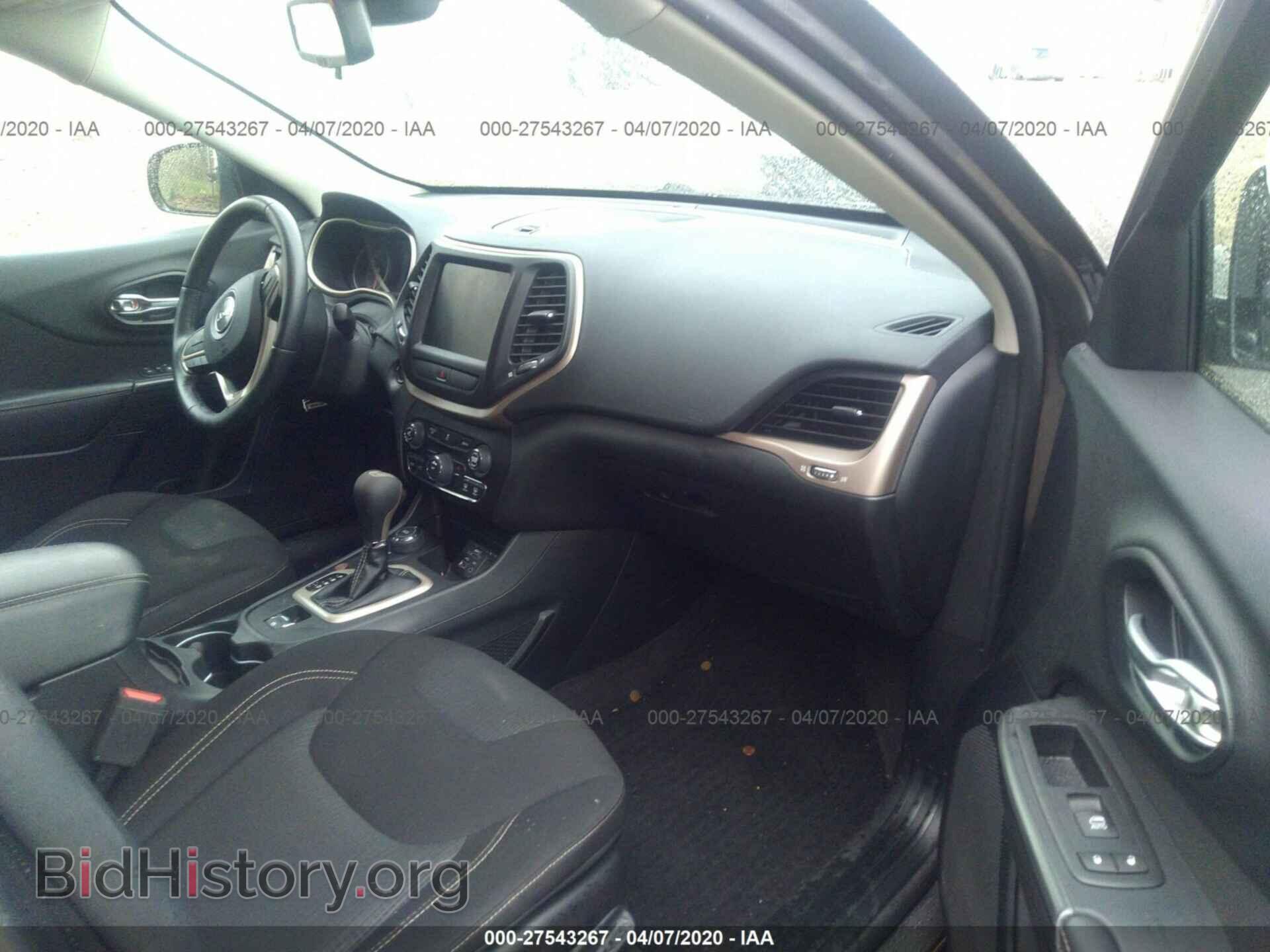 2016 JEEP CHEROKEE - VIN: 1C4PJMCB2GW334148 - Фото 5