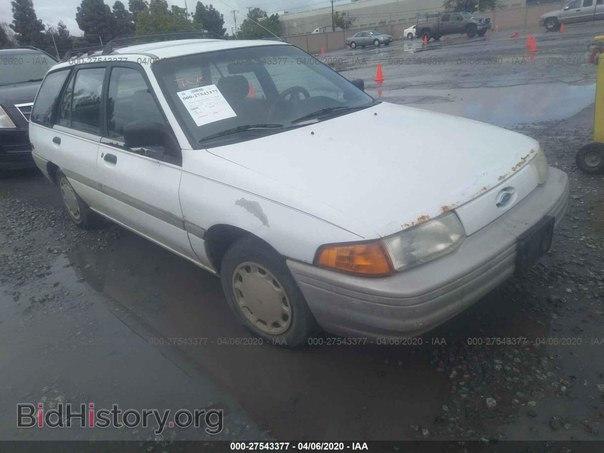 Photo 3FAPP15J0NR129502 - FORD ESCORT 1992