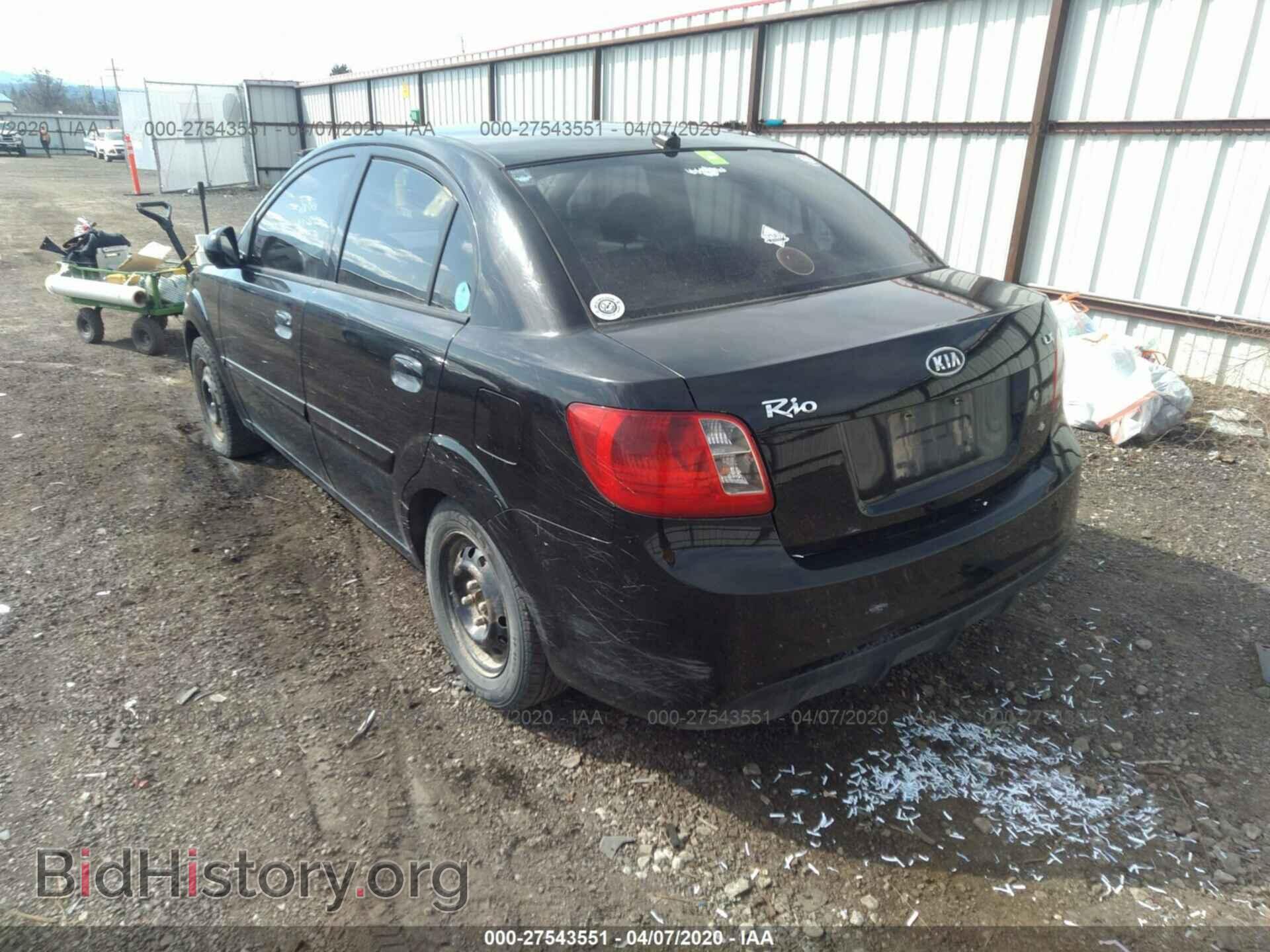 2011 KIA RIO - VIN: KNADH4A32B6932840 - Фото 3