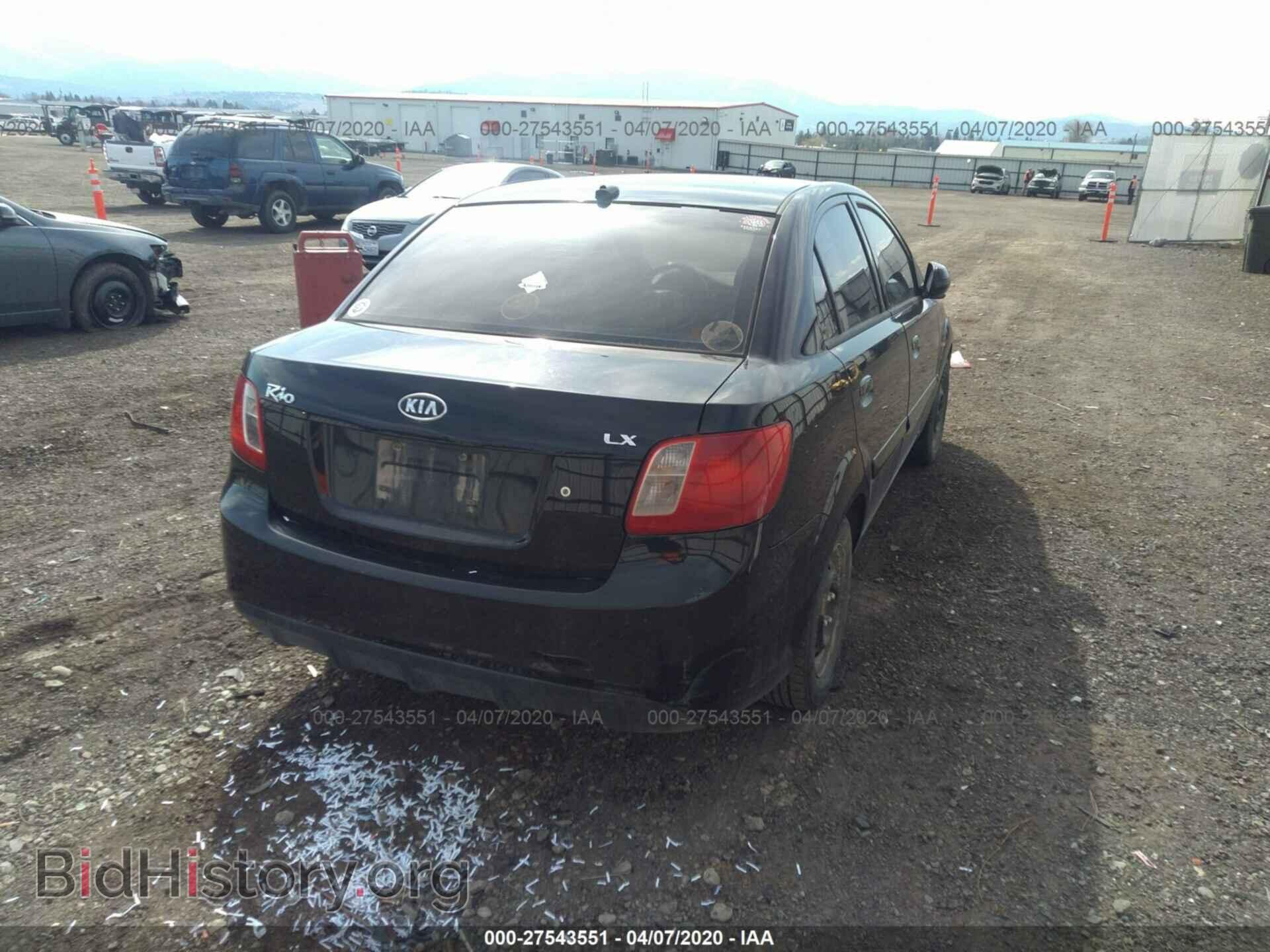 2011 KIA RIO - VIN: KNADH4A32B6932840 - Фото 4