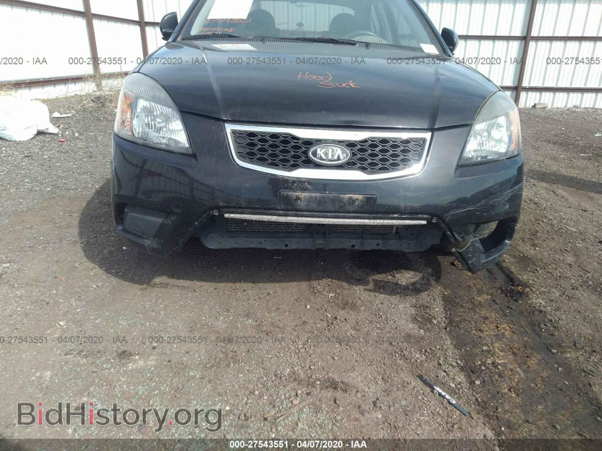2011 KIA RIO - VIN: KNADH4A32B6932840 - Фото 6