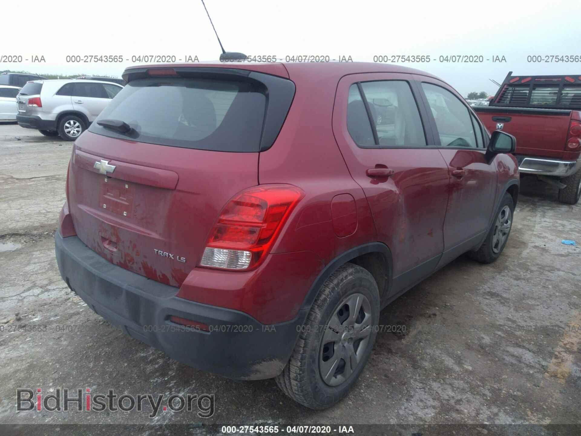 2015 CHEVROLET TRAX - VIN: KL7CJKSB2FB197719 - Фото 4