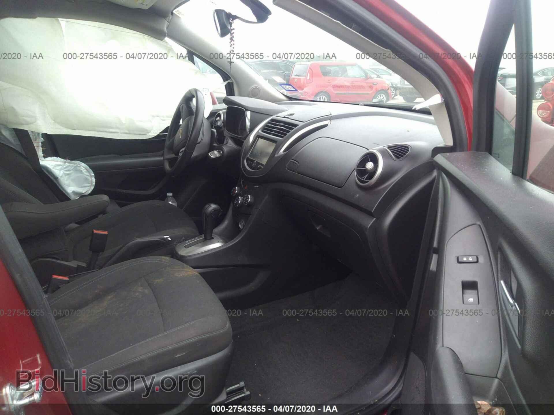 2015 CHEVROLET TRAX - VIN: KL7CJKSB2FB197719 - Фото 5