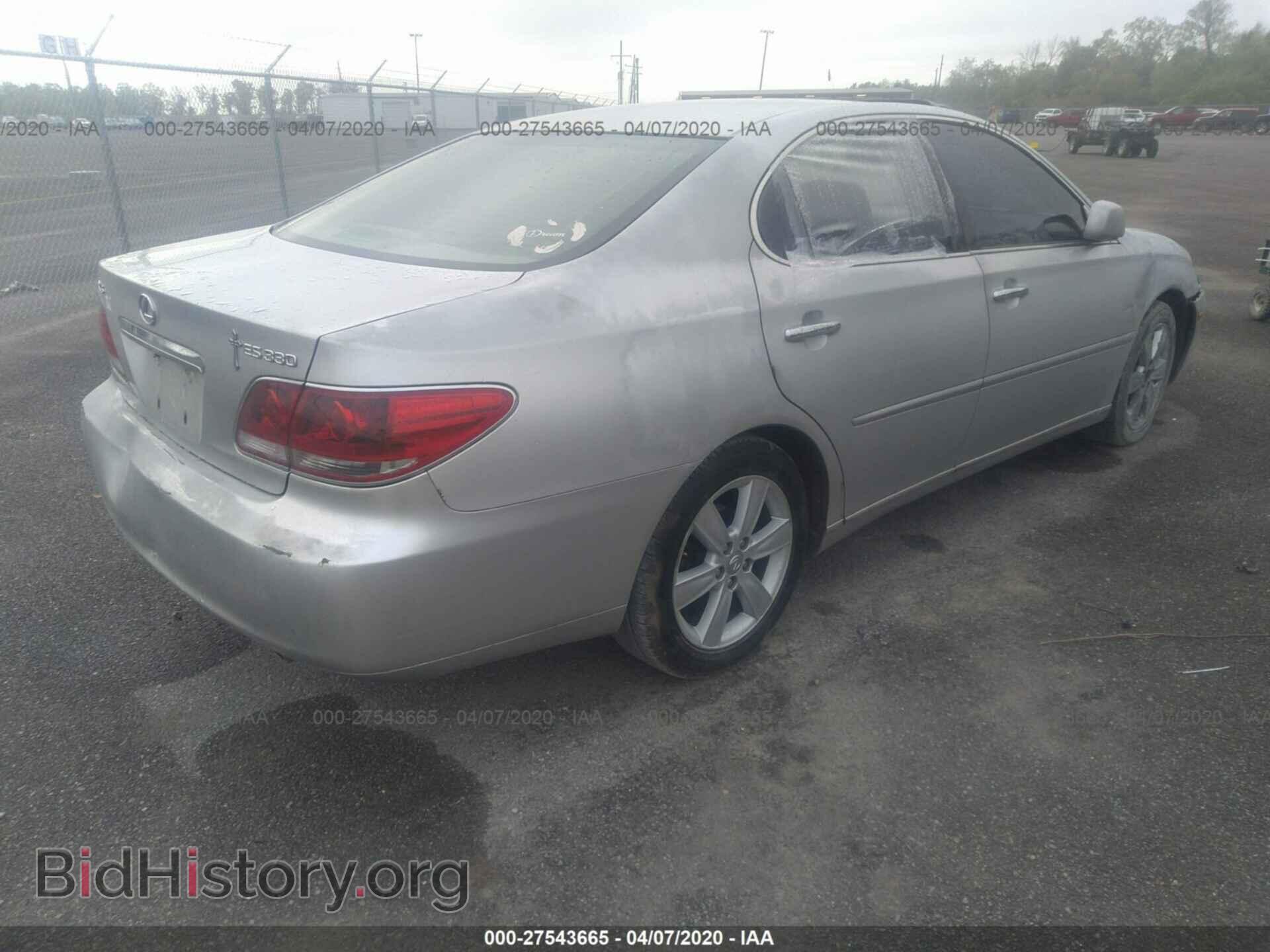 2005 LEXUS ES - VIN: JTHBA30G955076944 - Фото 4
