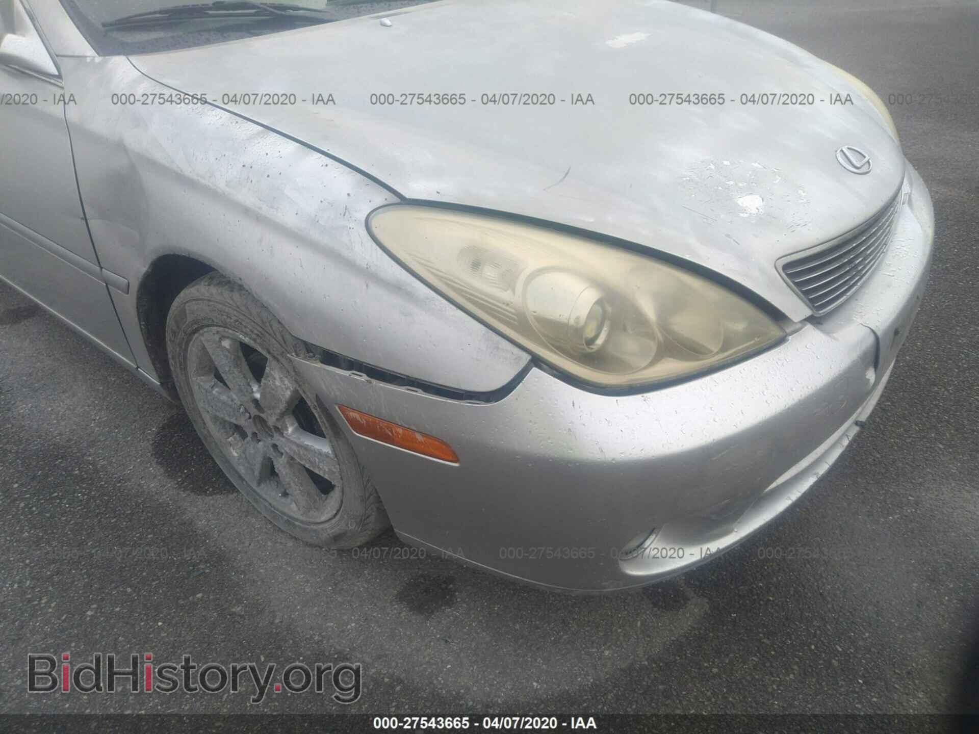2005 LEXUS ES - VIN: JTHBA30G955076944 - Фото 6