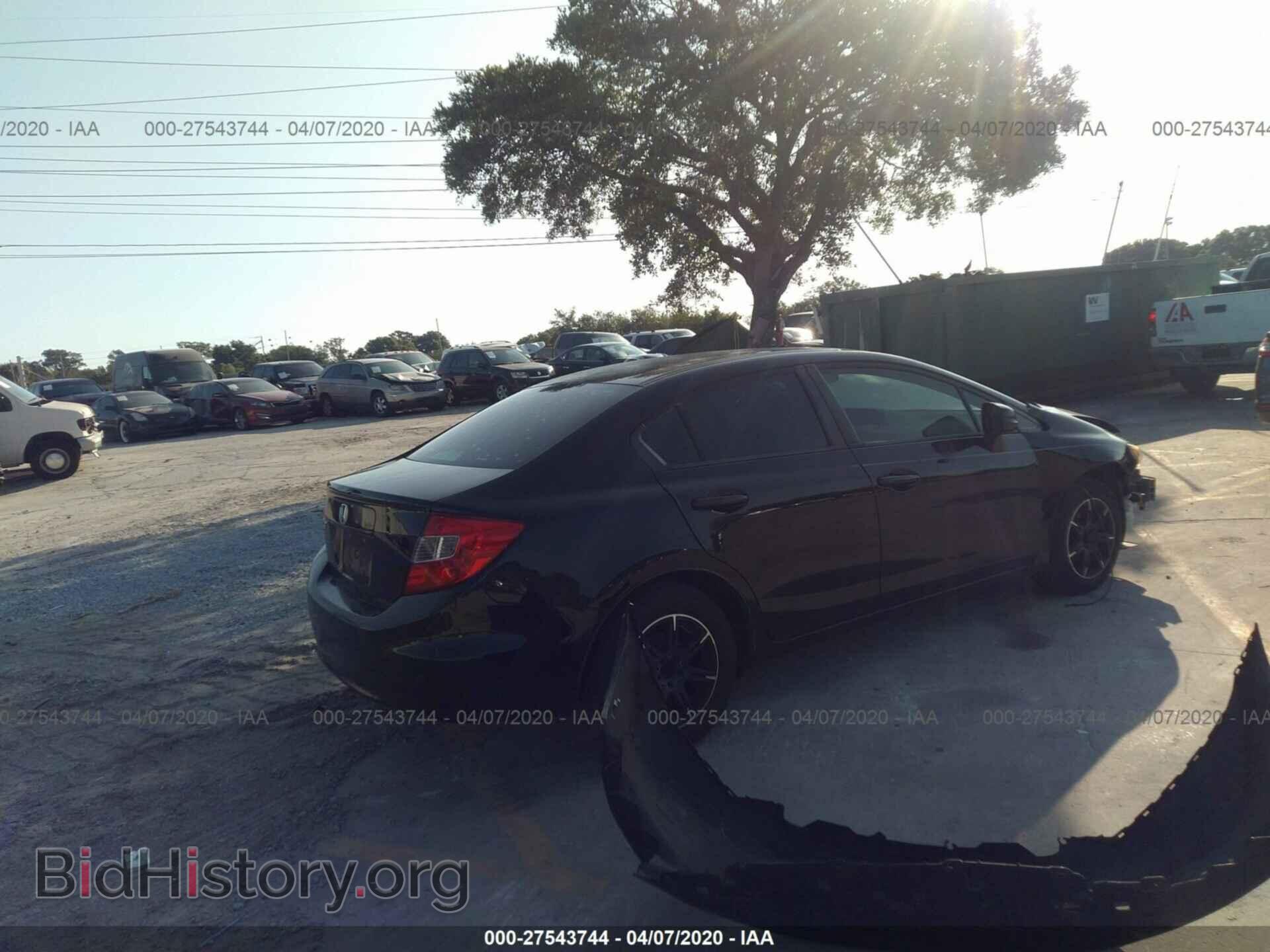2012 HONDA CIVIC - VIN: 19XFB2F56CE007047 - Фото 4