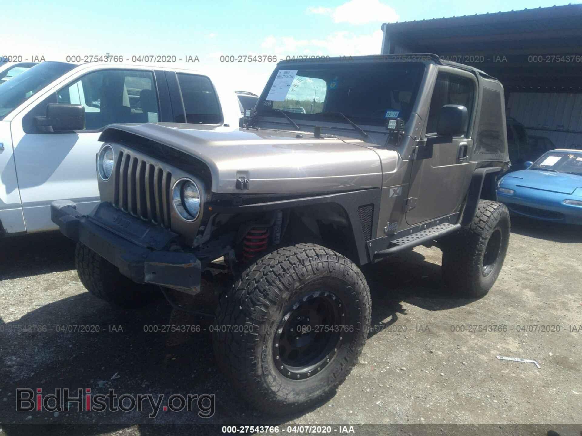 2003 JEEP WRANGLER - VIN: 1J4FA39S53P373893 - Photo 2
